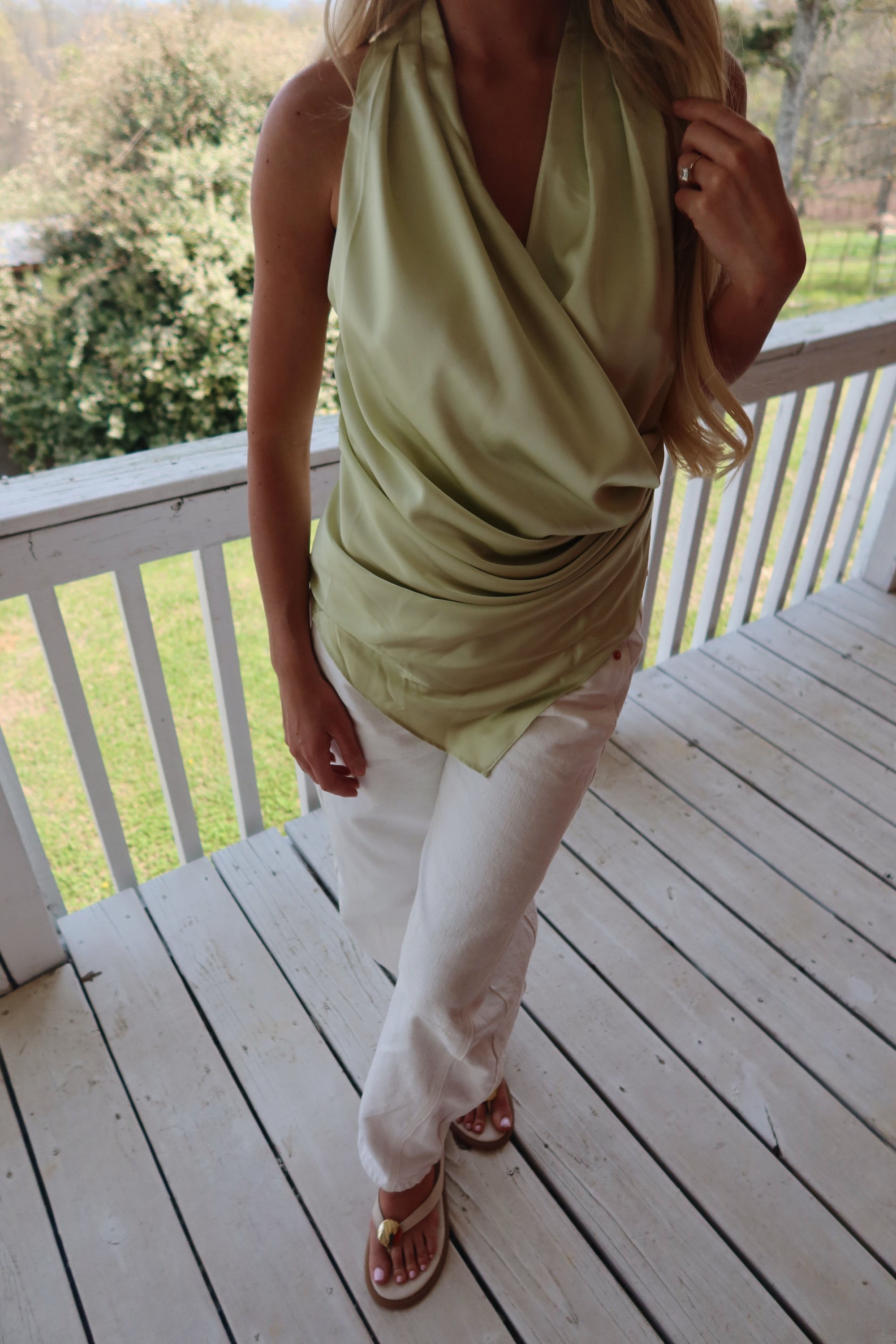 The Elodie Drape Top