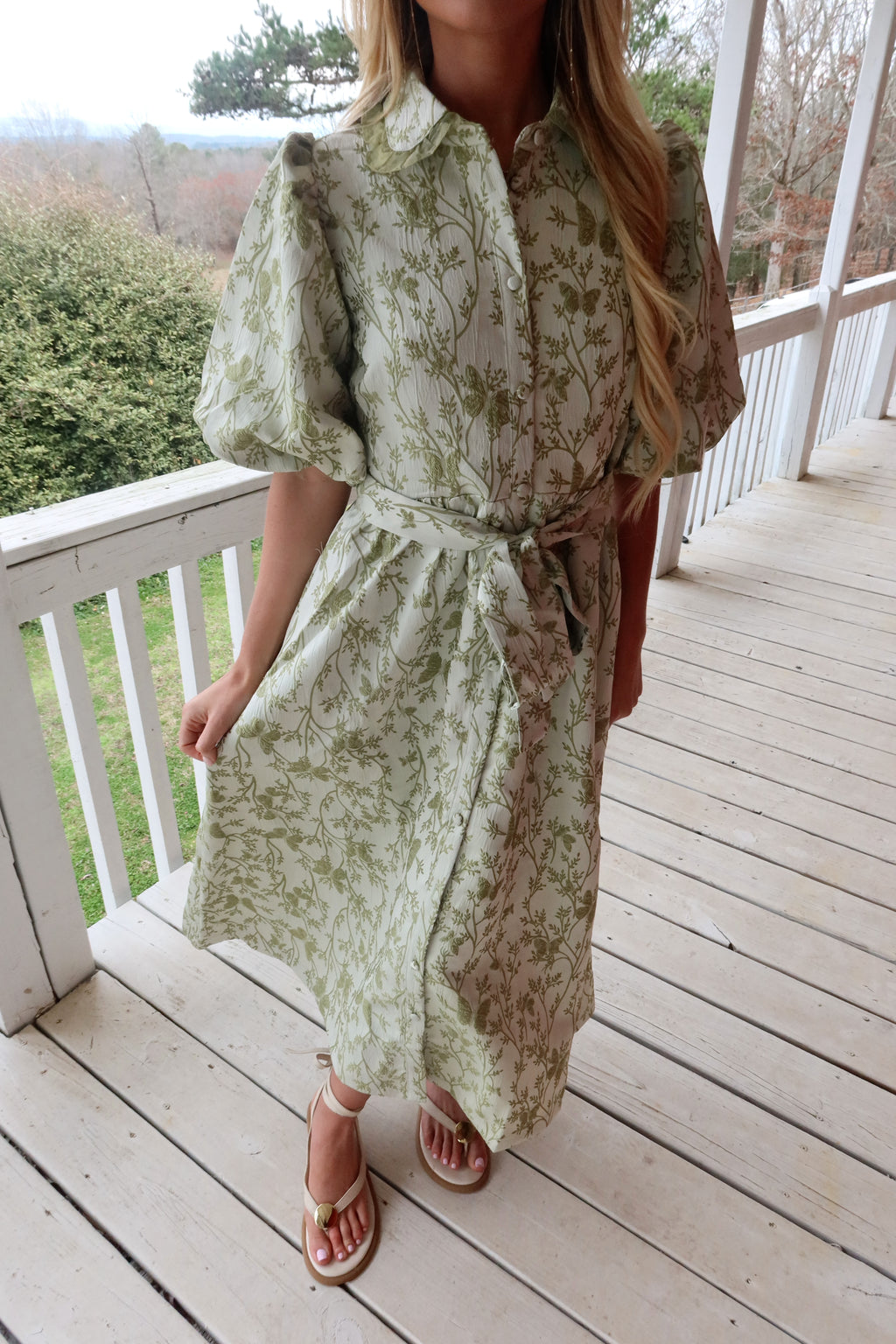 Mabel Button Down Dress