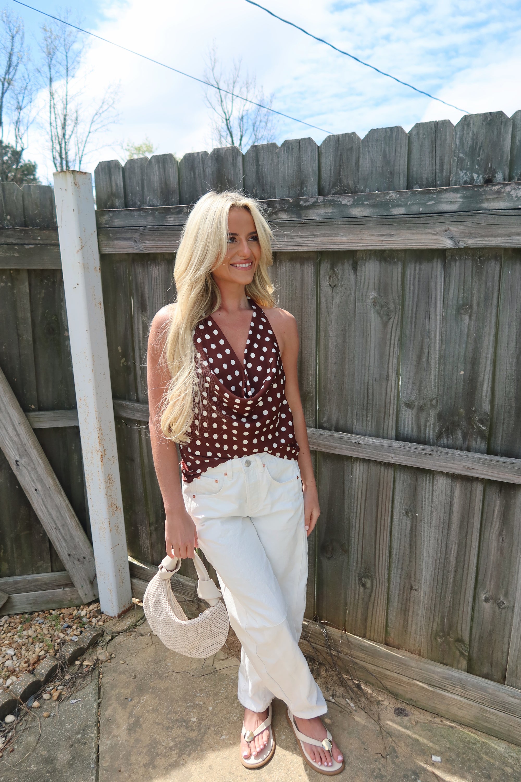 The Amalfi Dot Top
