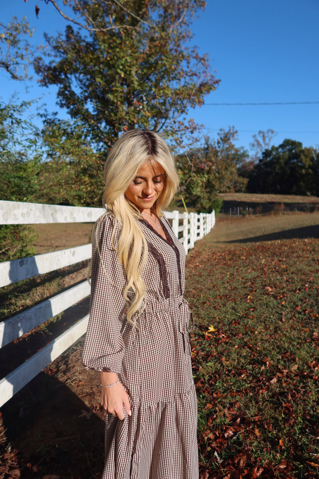 The Sable Check Dress