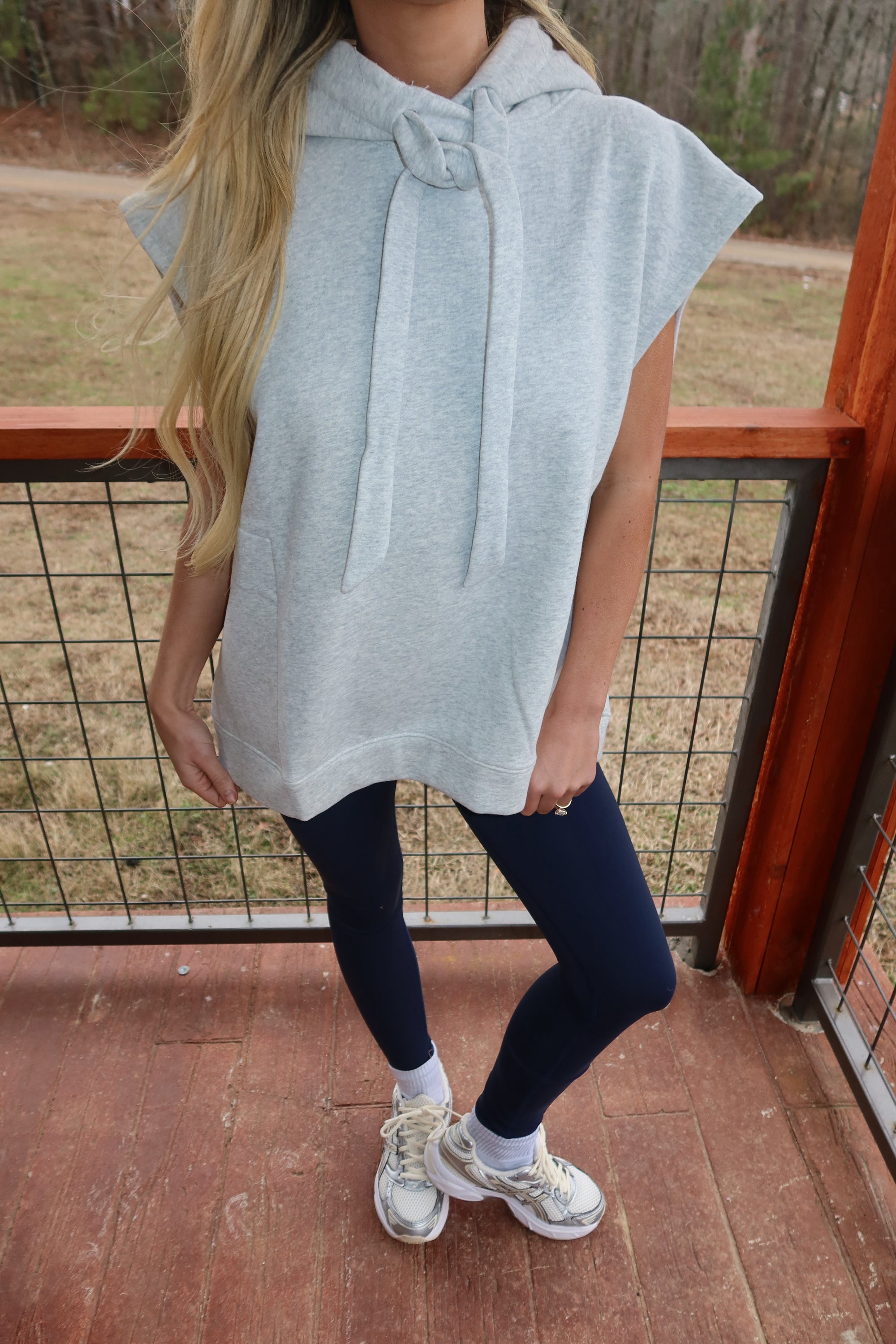 Sports Club Sleeveless Hoodie