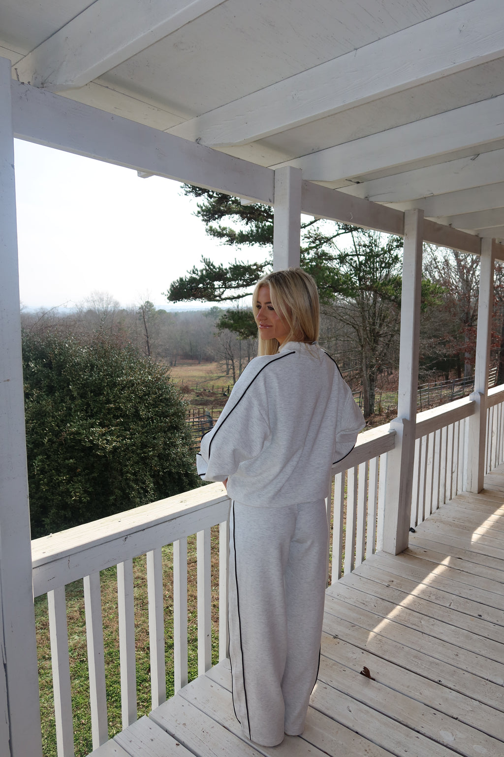 Morning Fog Straight Leg Pants