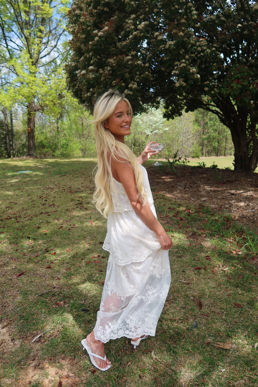 The Love Story Tiered Maxi Dress
