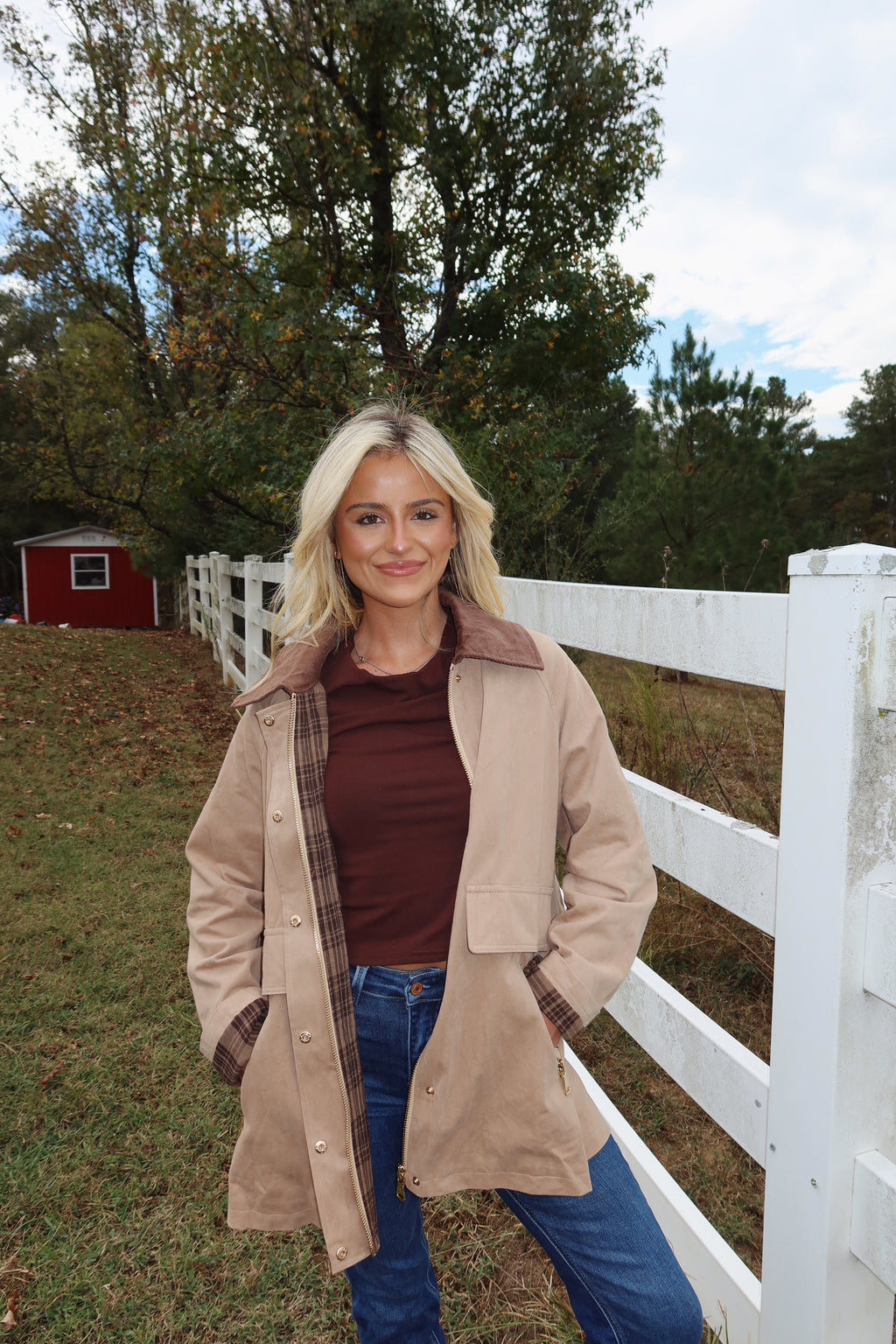 Pumpkin Patch Barn Jacket