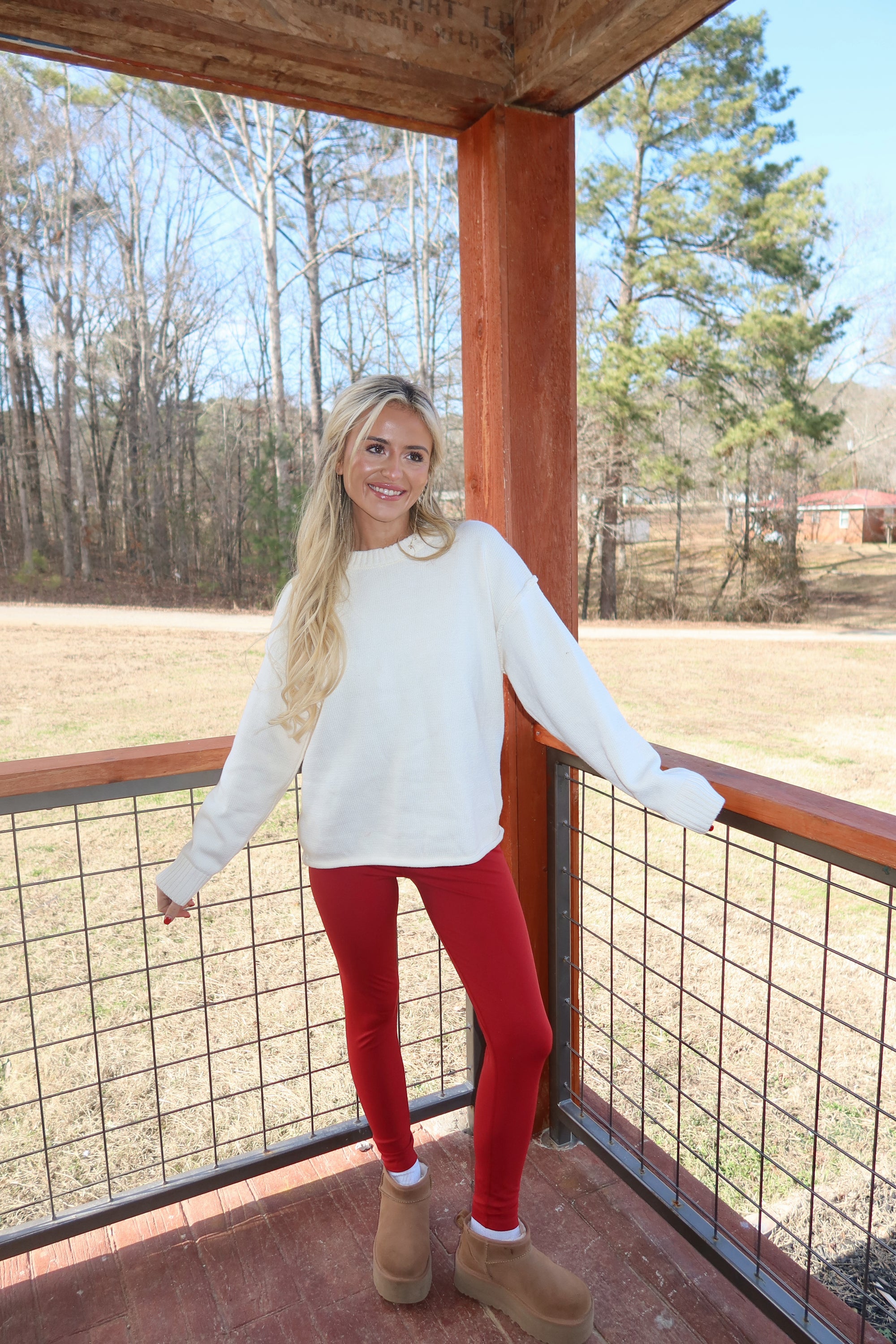Ivory Ease Sweater