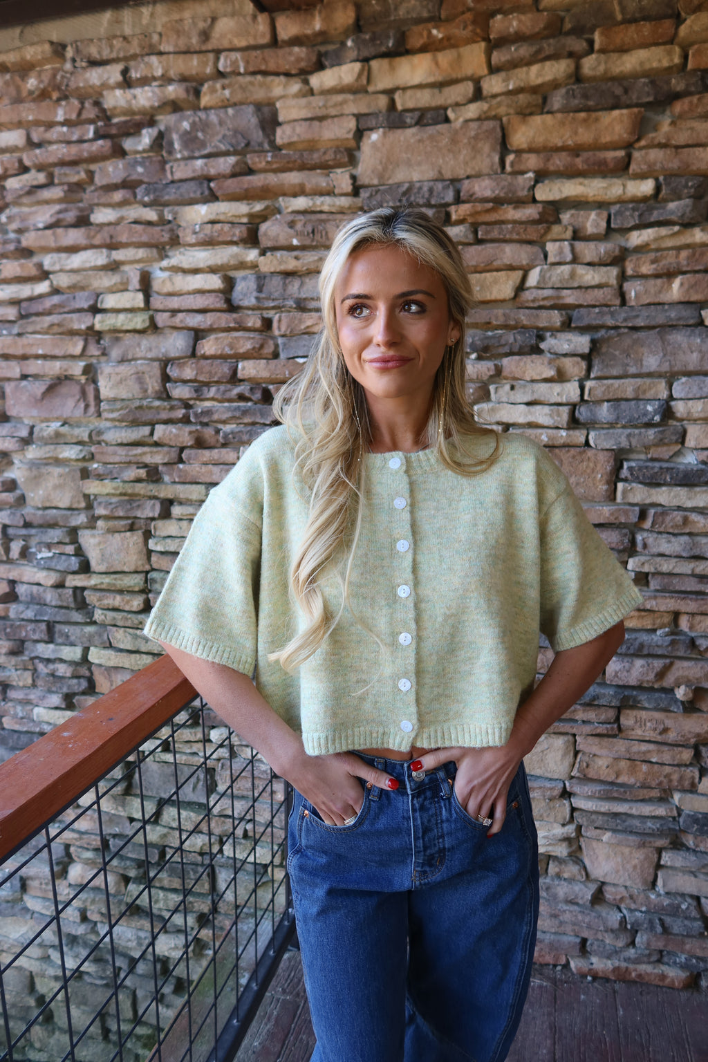 Cora Cardigan (Green)