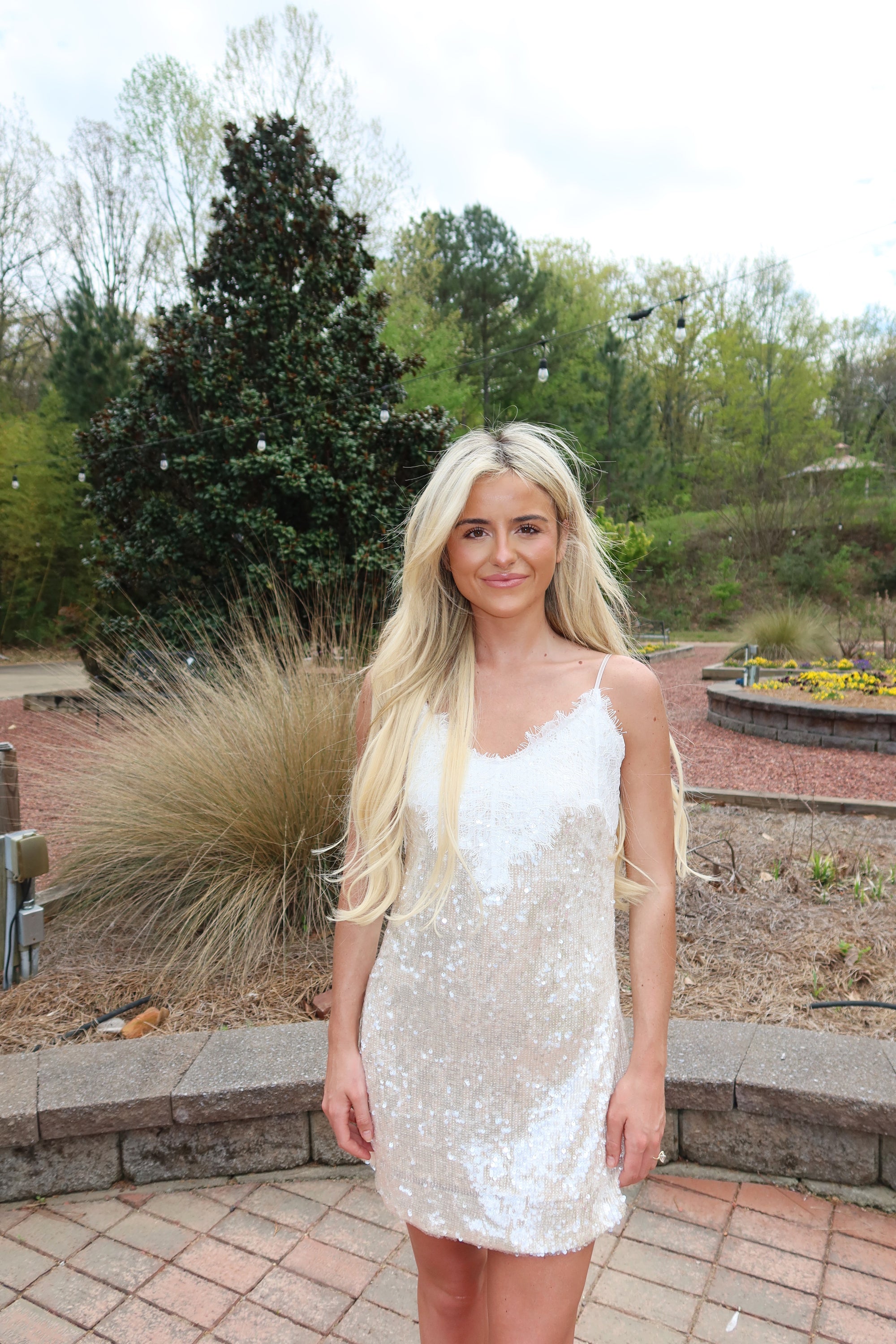 The Just Married Mini Dress