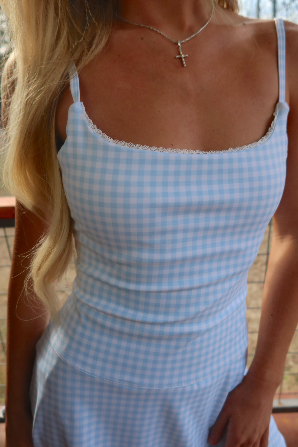 Picnic Gingham Tennis Dress