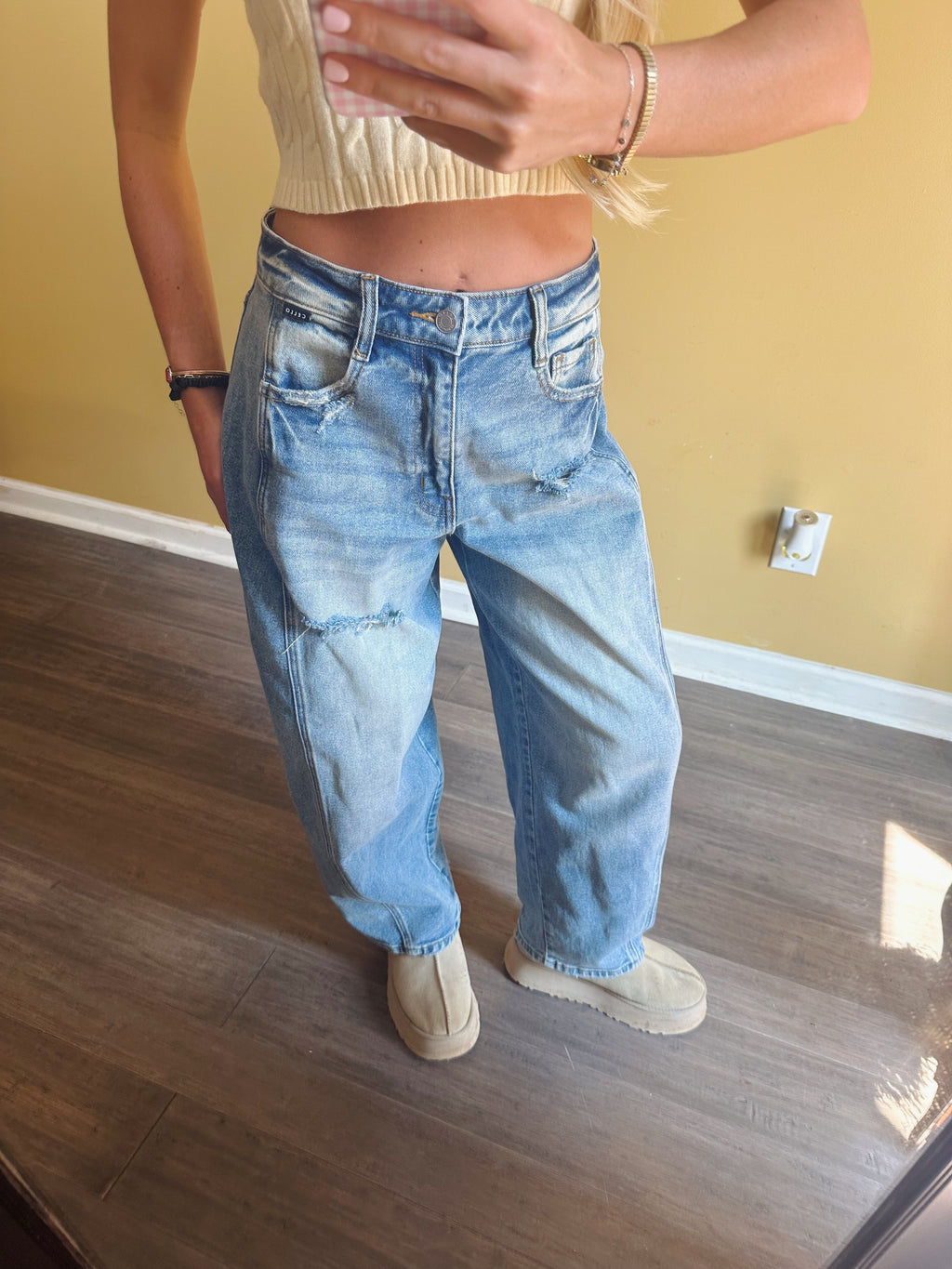 Cayleigh Barrel Jeans