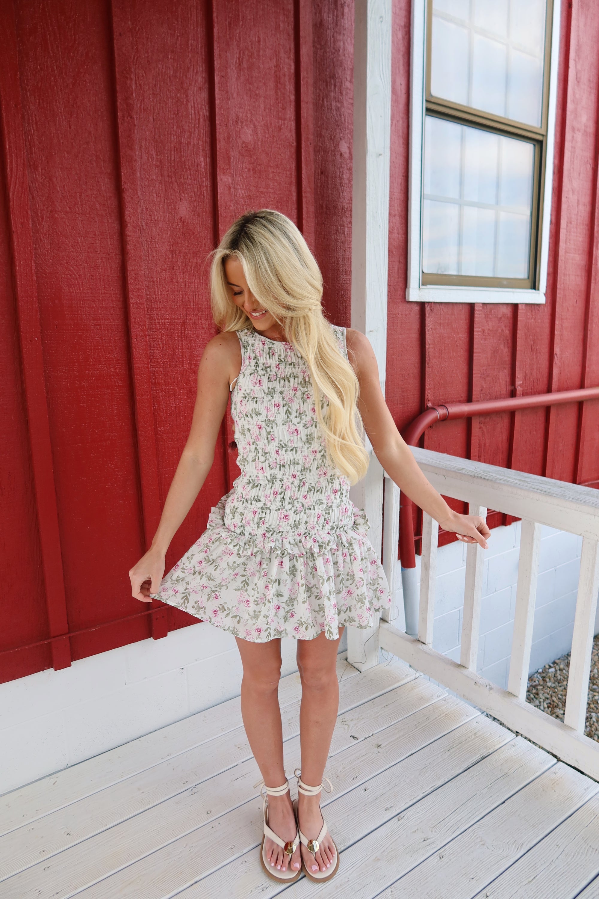Spring Stroll Mini Dress