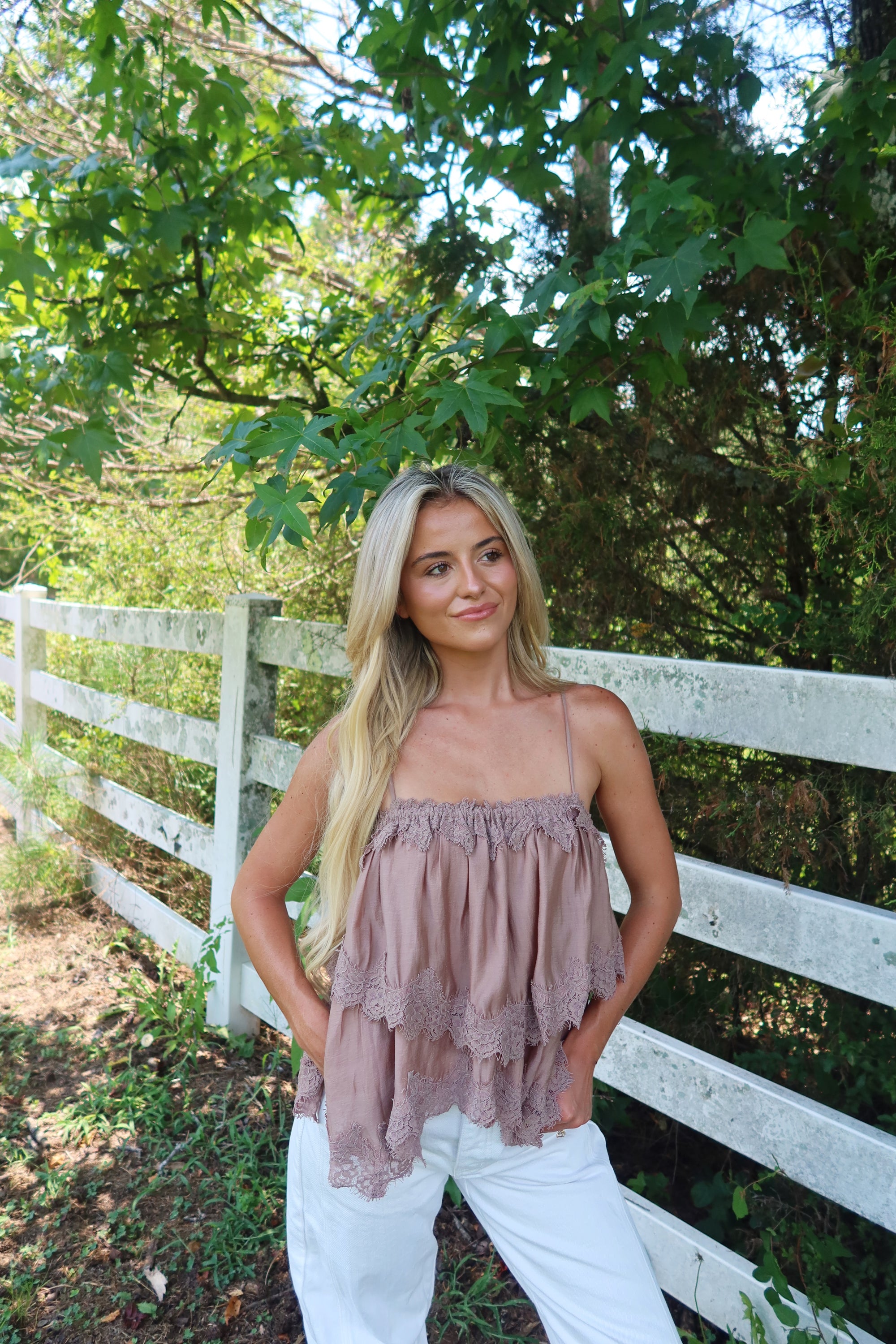 Cleo Tiered Cami Top