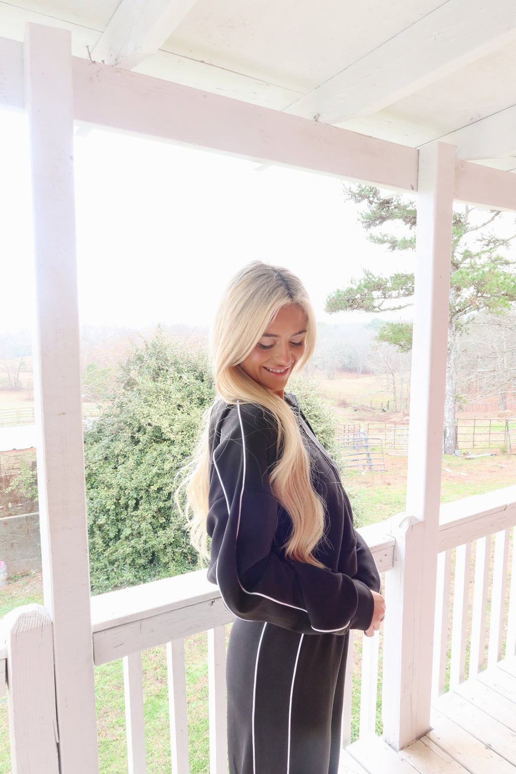 Scuba Zip Up (Black)