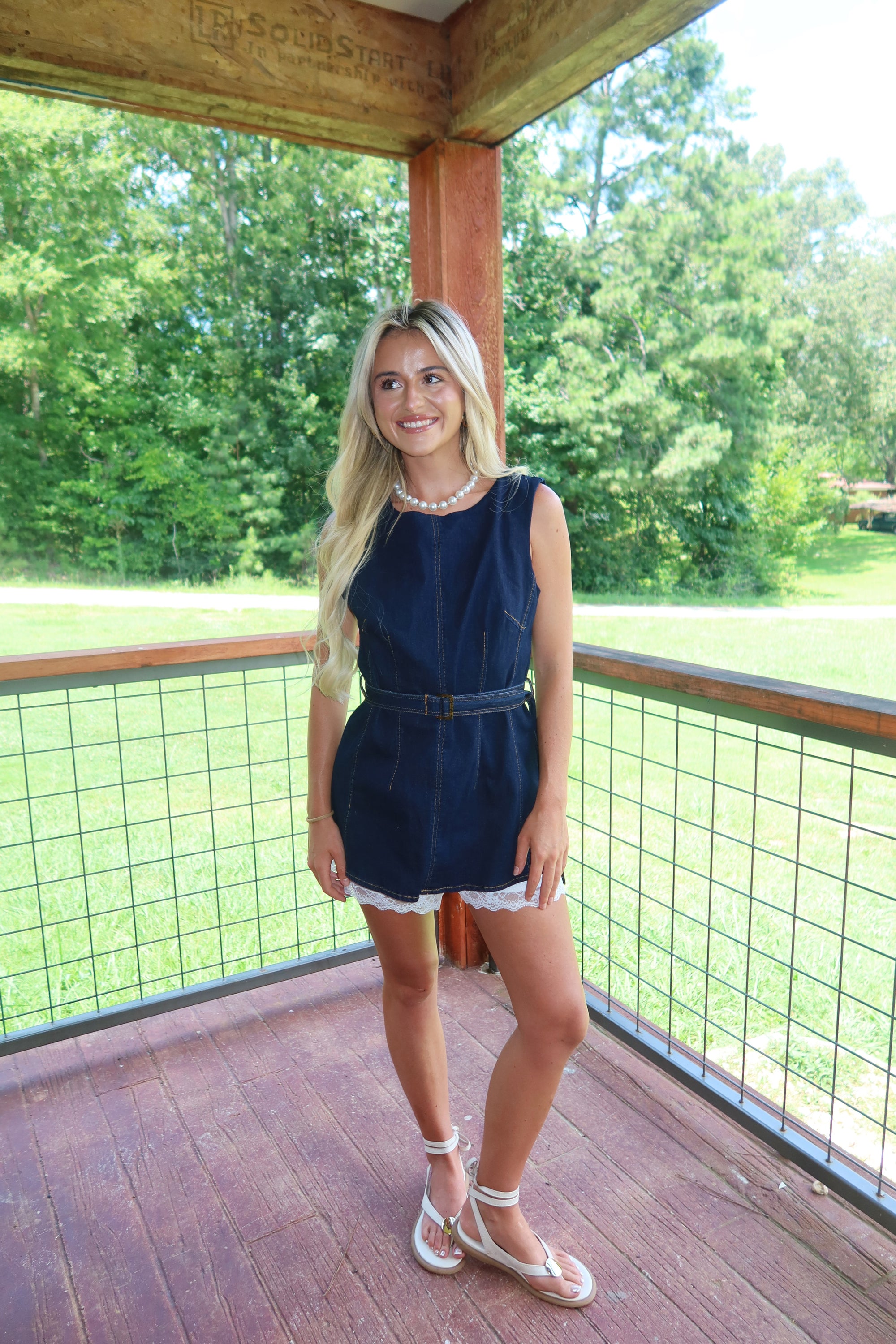 Sutton Denim Top