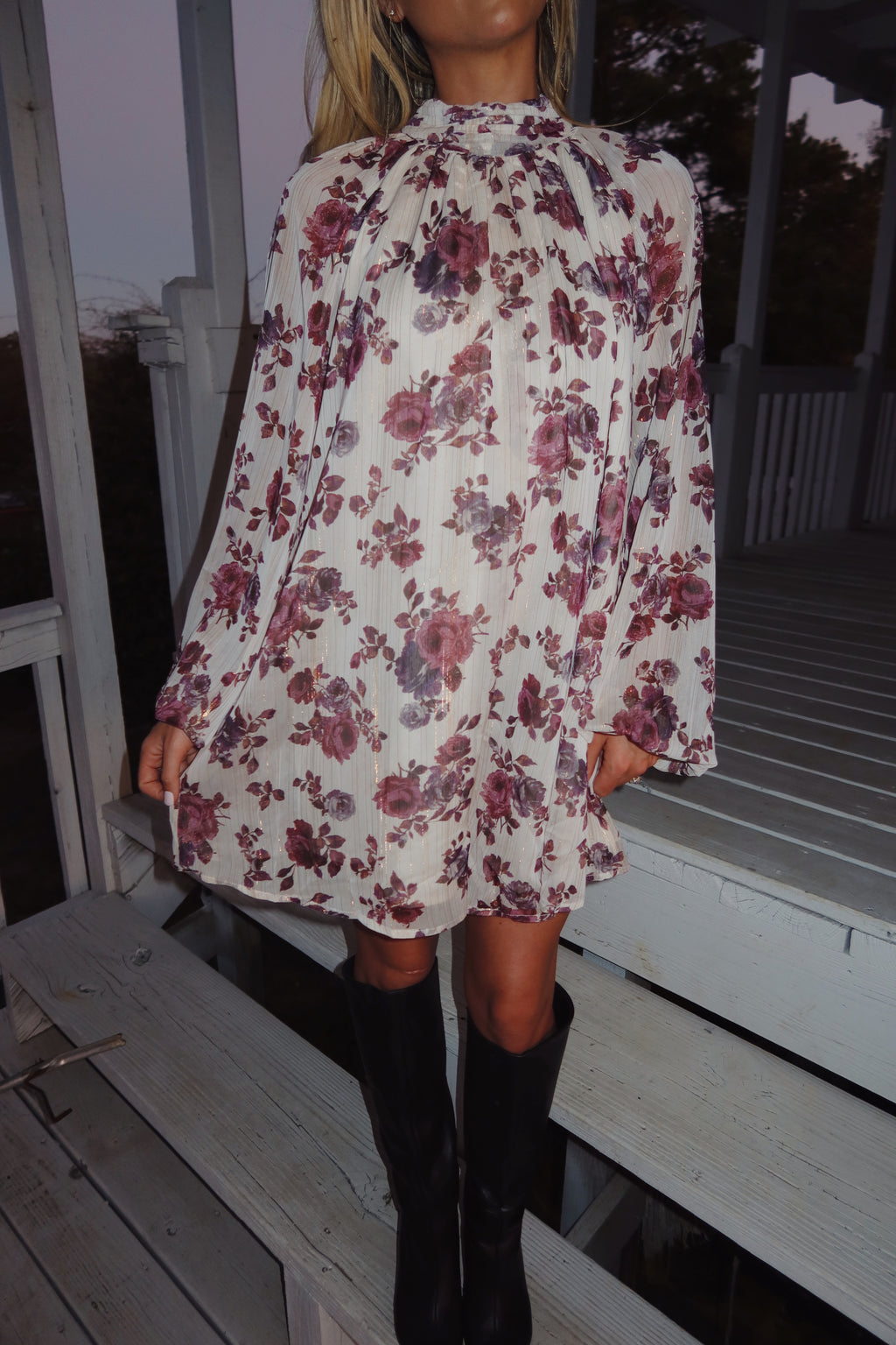 Magnolia High Neck Romper