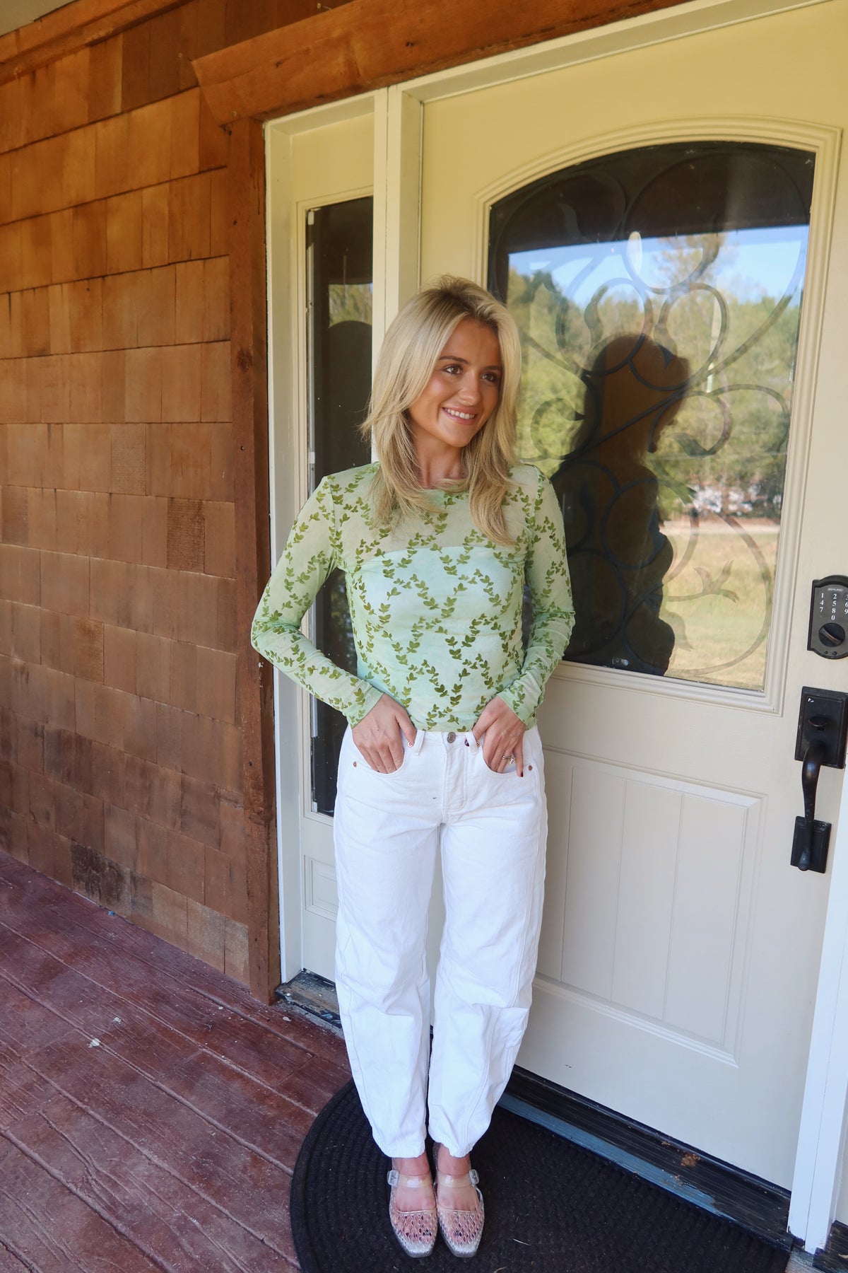 Dainty Fitted Mesh Top