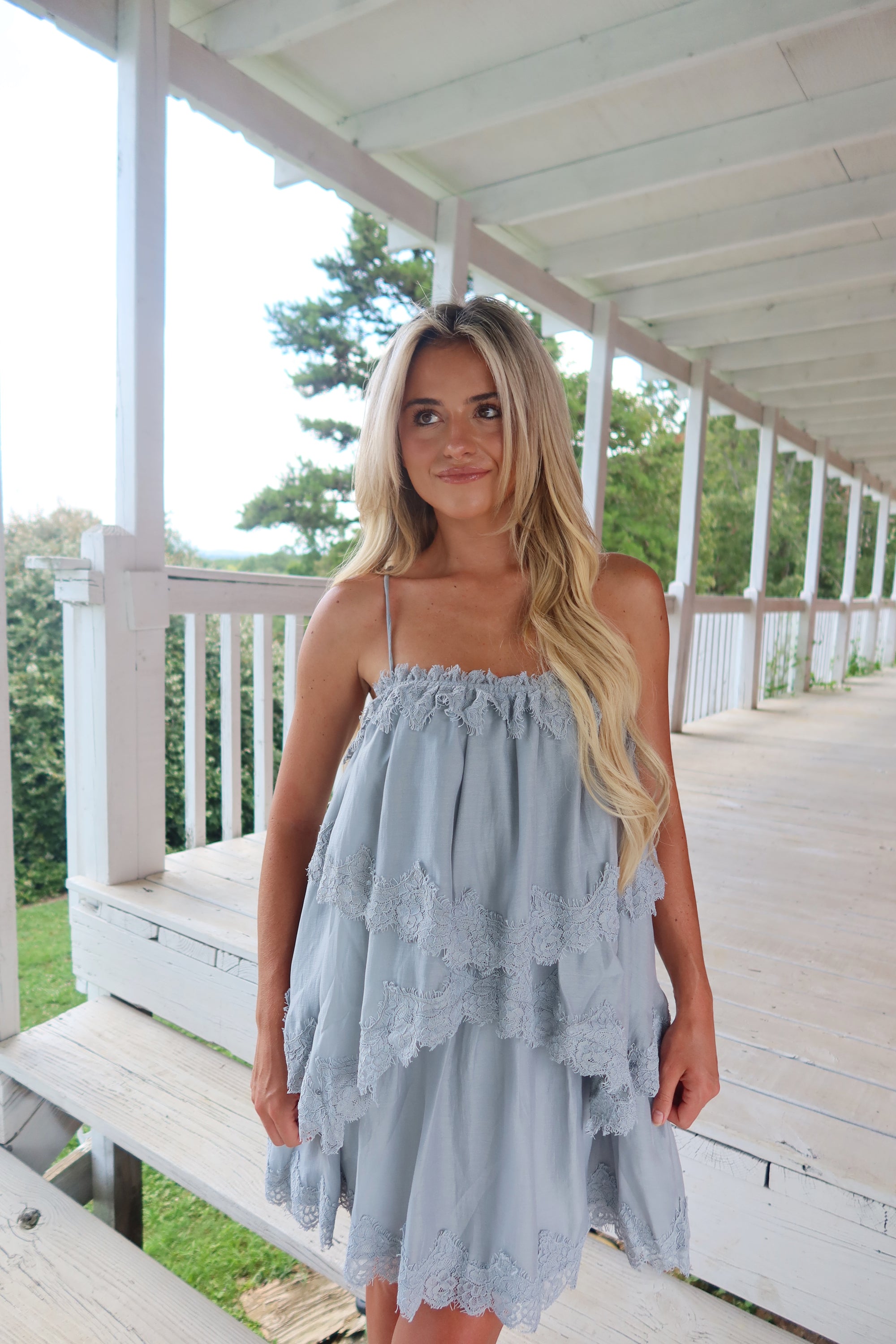 Brighton Tiered Mini Dress