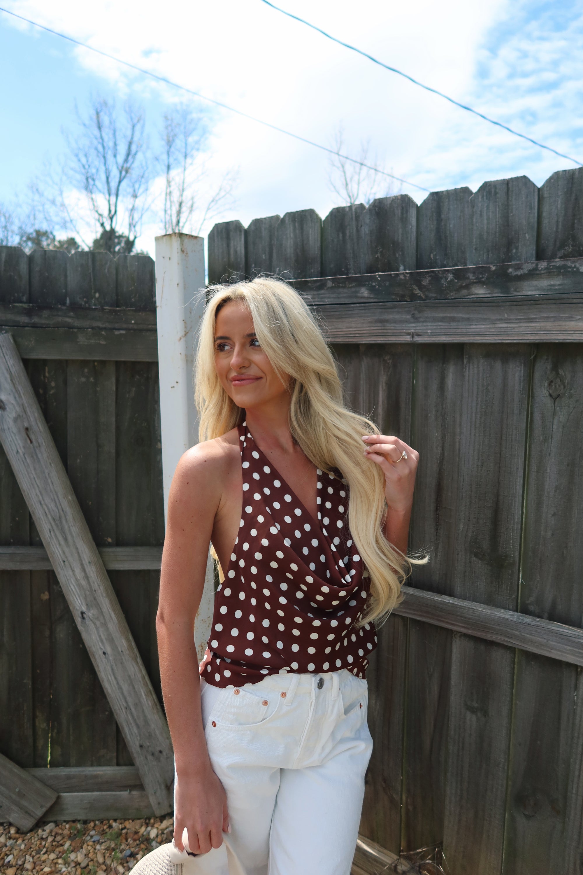The Amalfi Dot Top