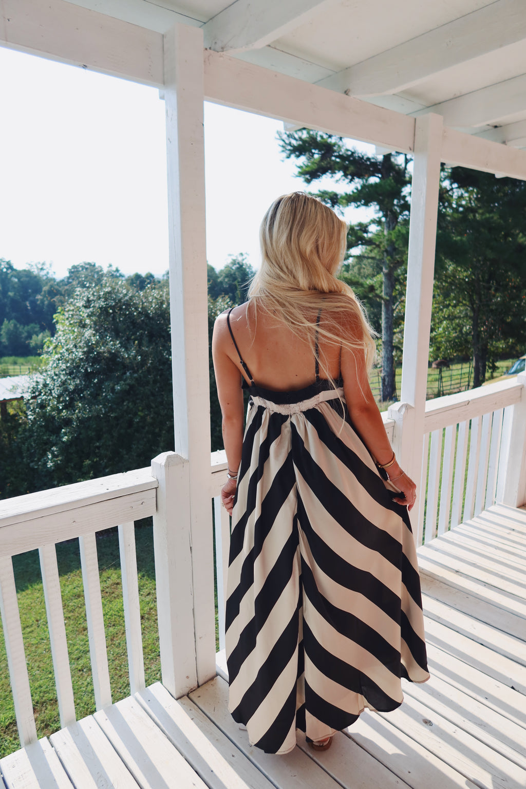 Bold Striped Sundress