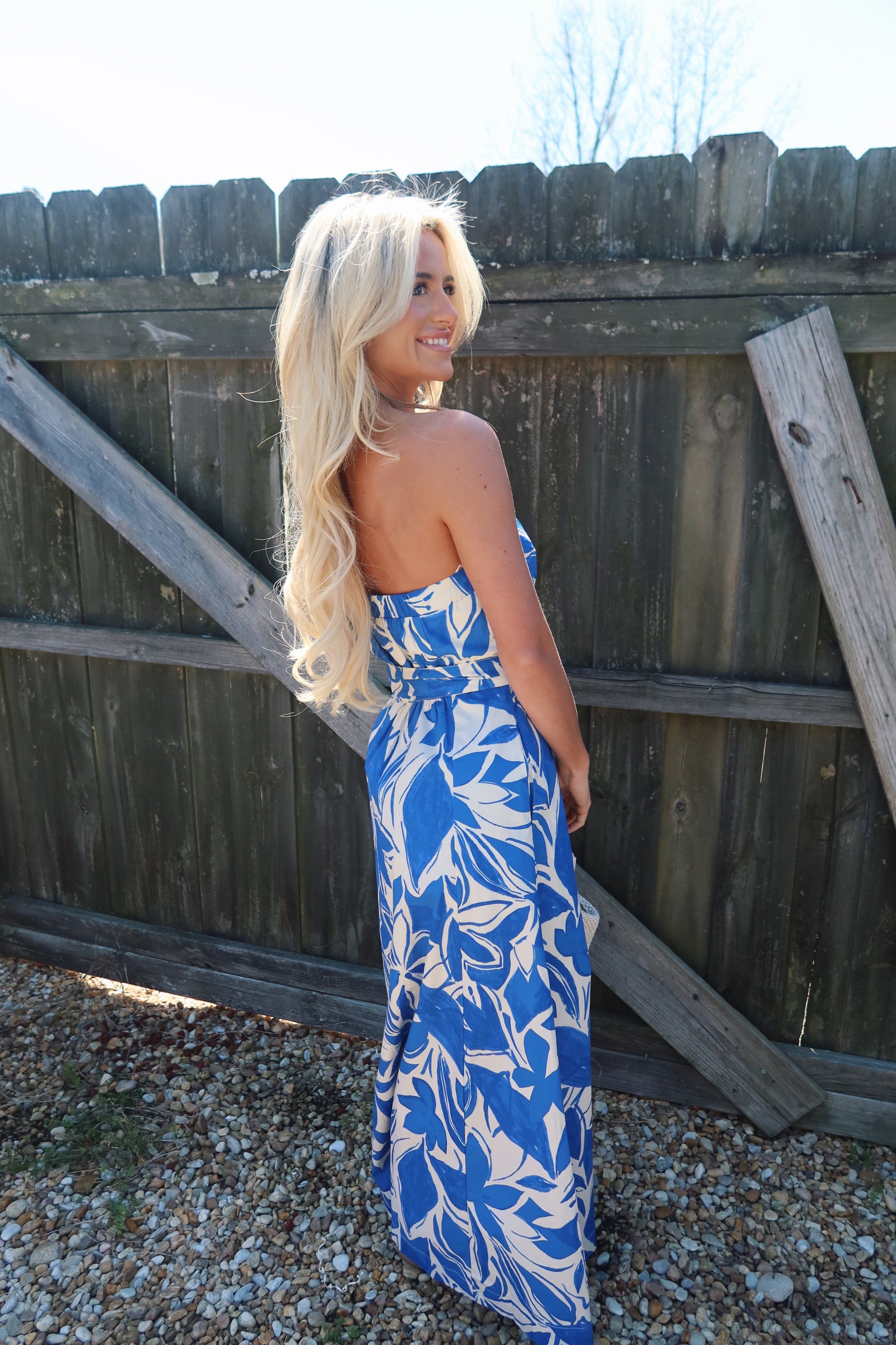 Mykonos Belted Maxi Dress