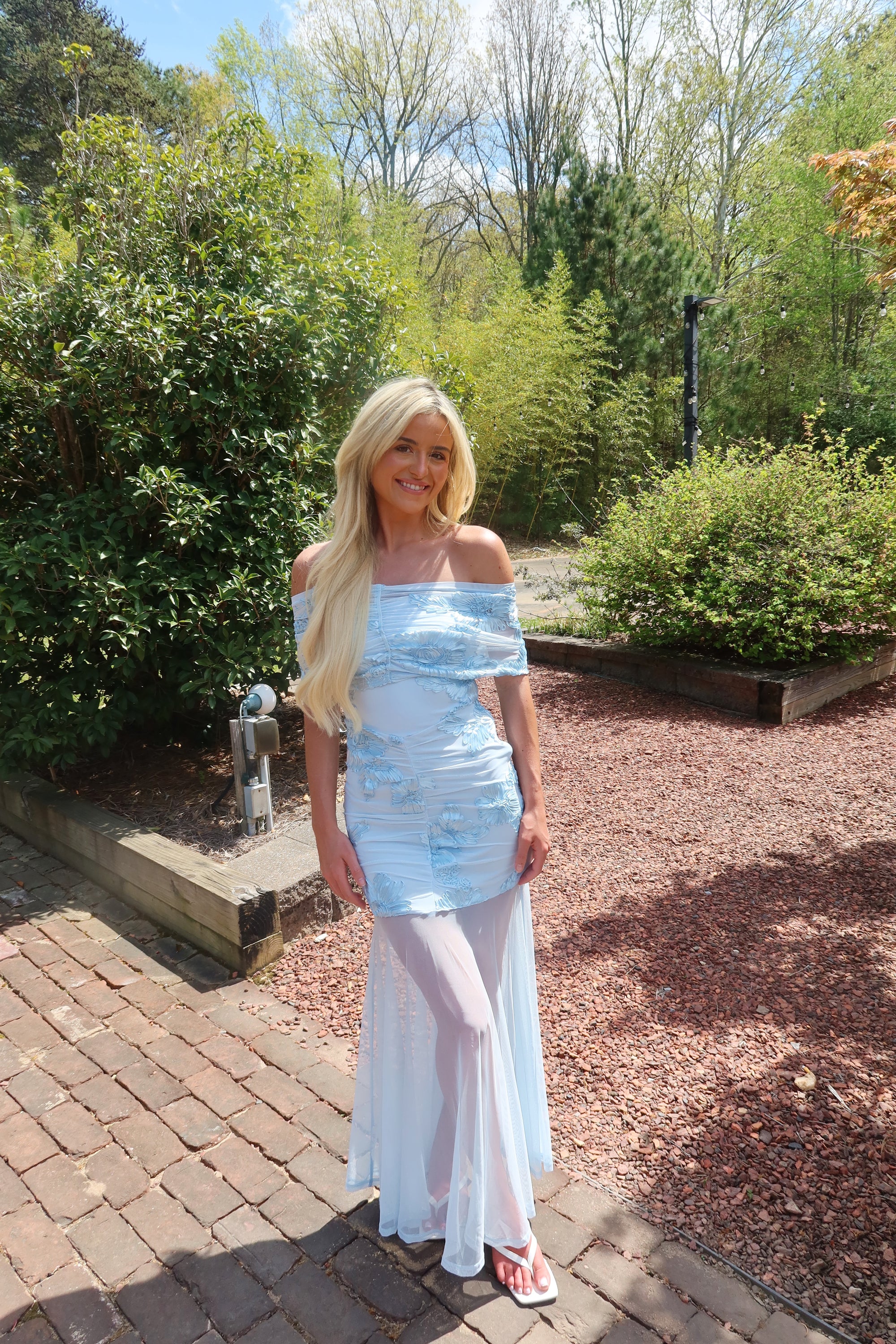 The Something Blue Maxi Dress