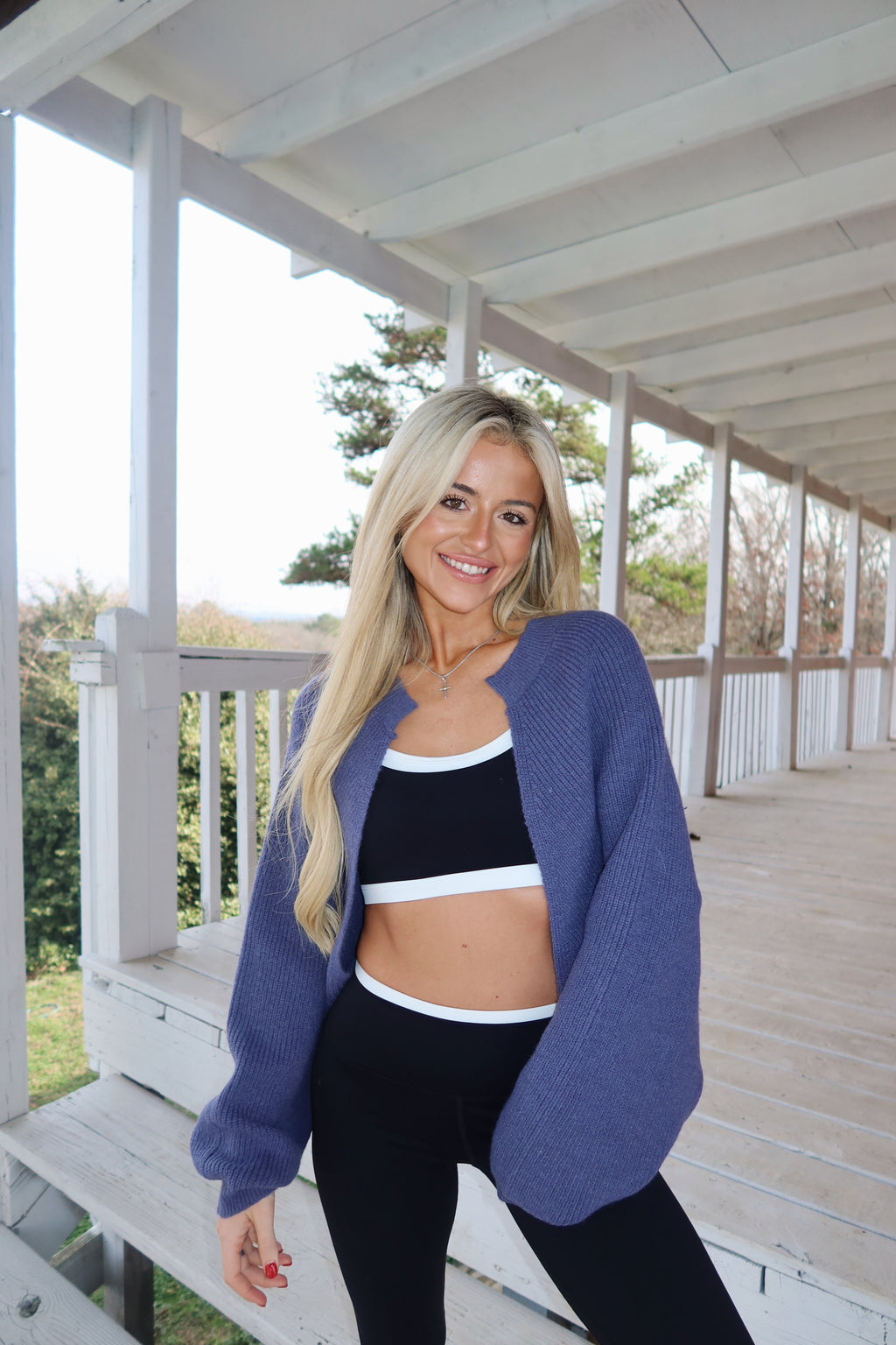 Mallie Shrug (Dusty Navy)