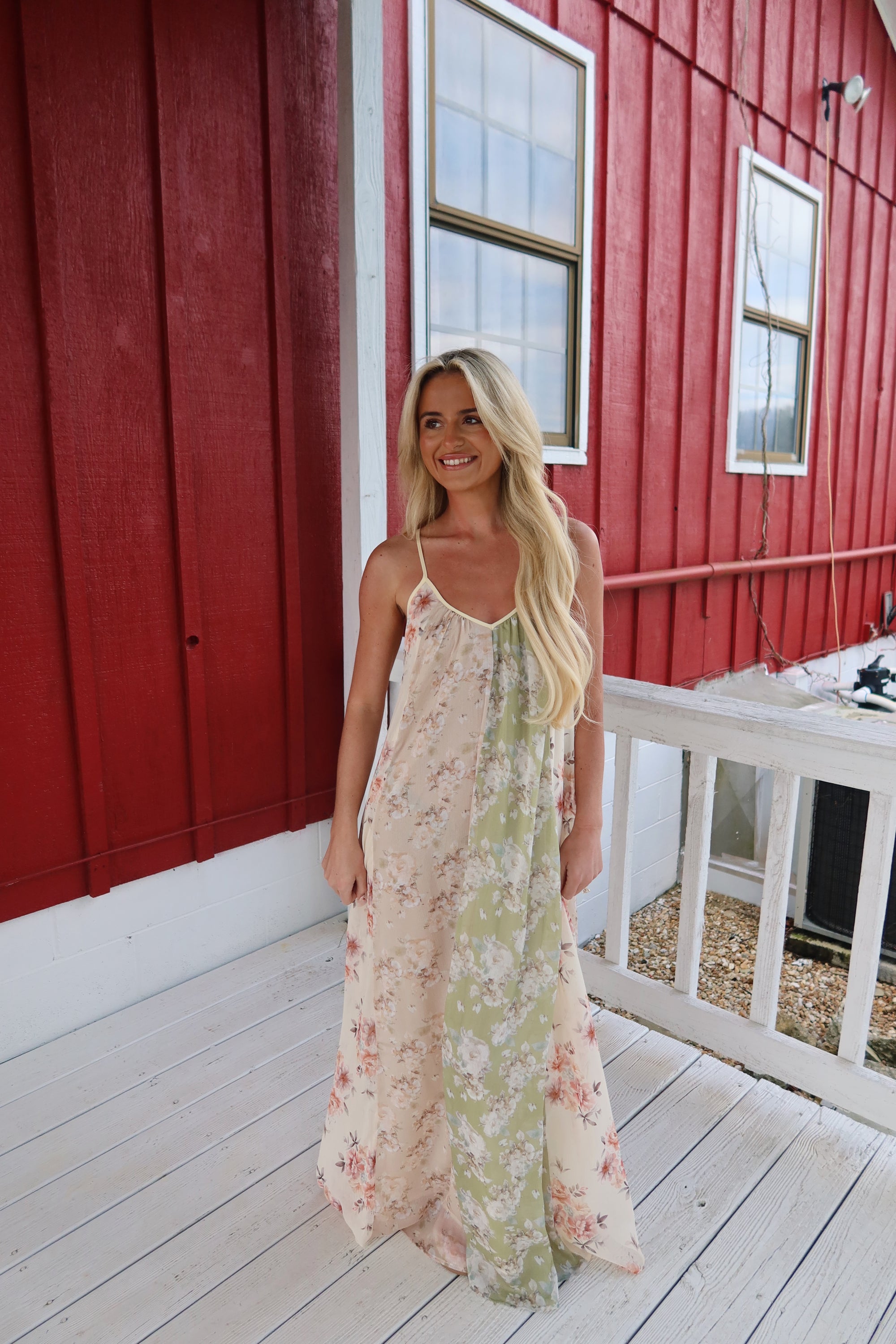 The Lila Garden Maxi