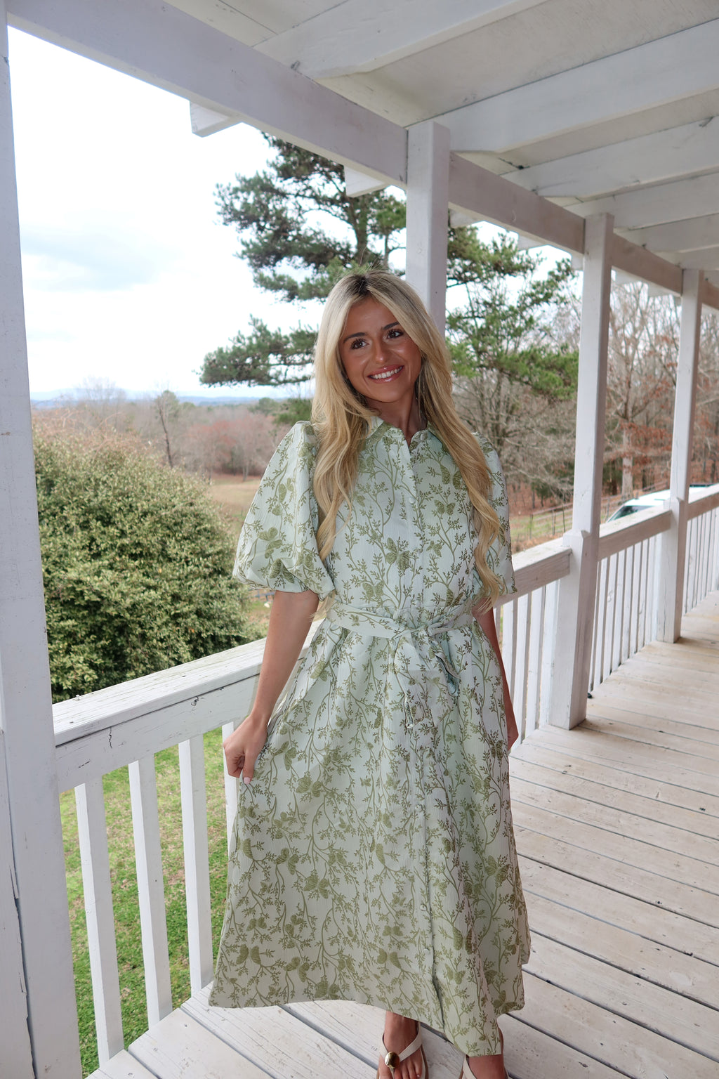 Mabel Button Down Dress
