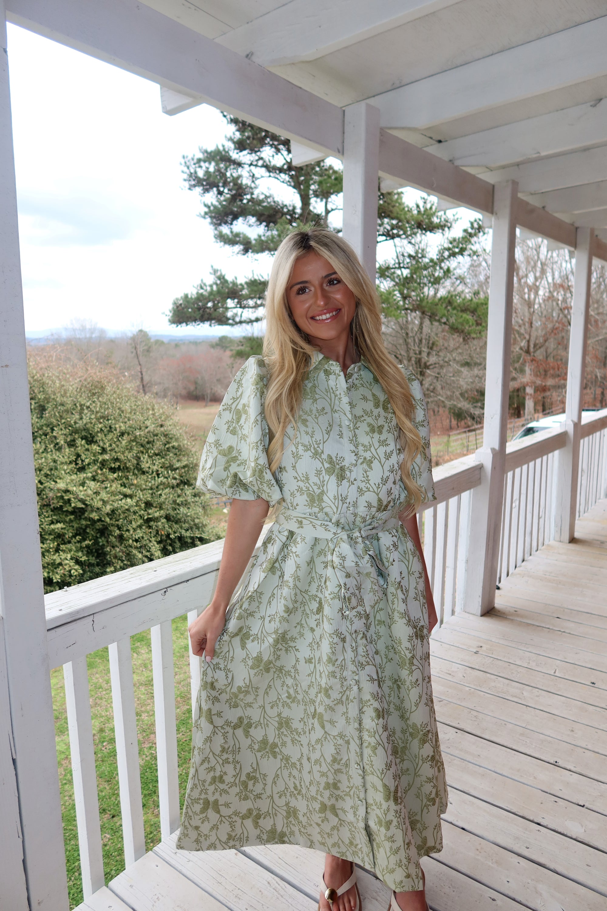 Mabel Button Down Dress