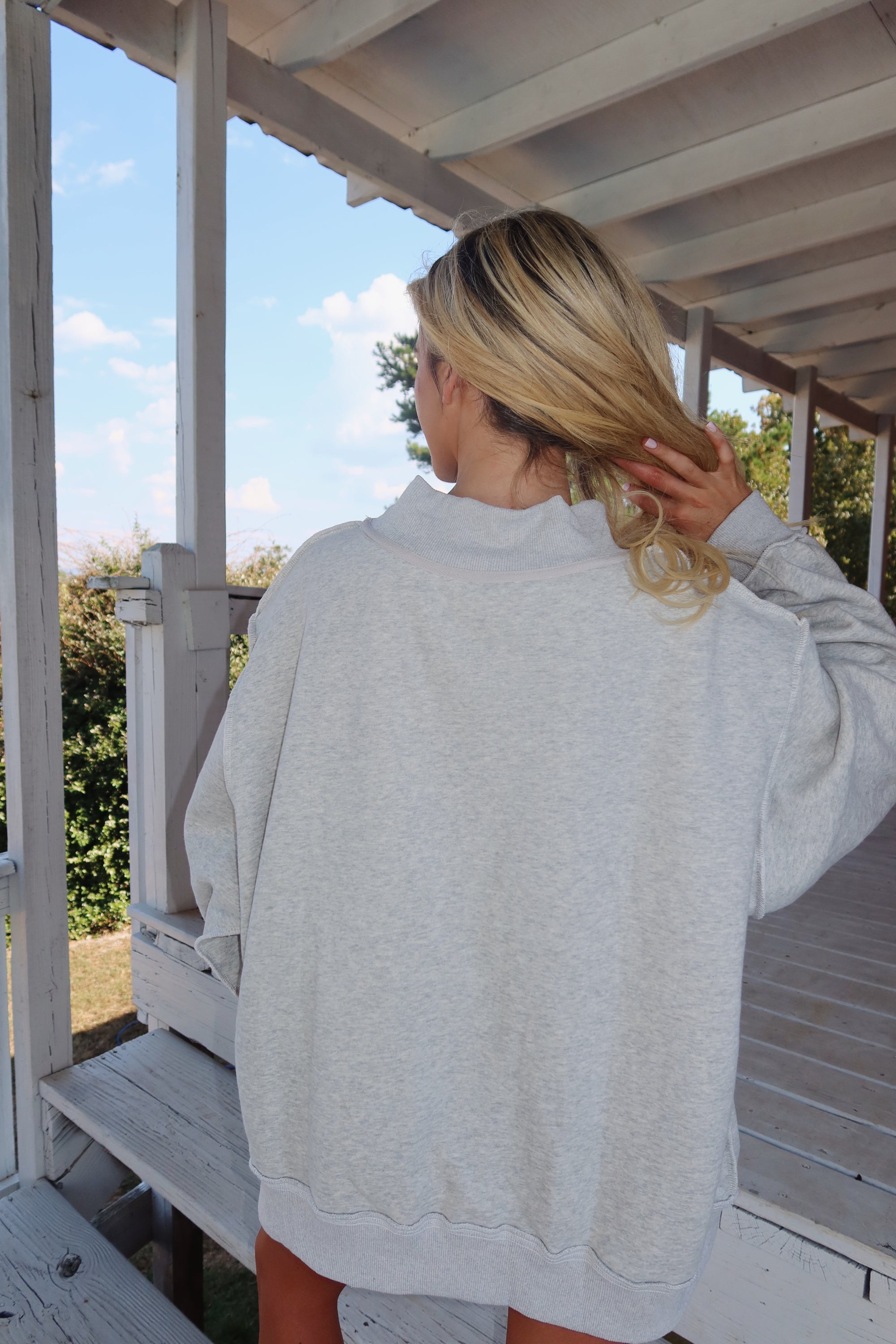 Gameday Mock Neck 'Alabama & Bama'