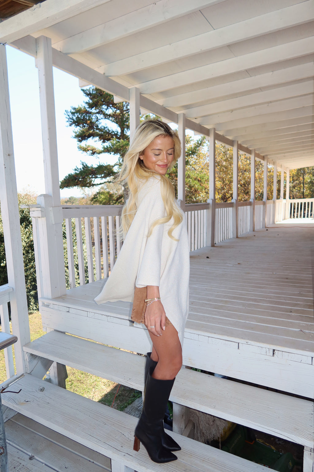 The Snow Fall Poncho