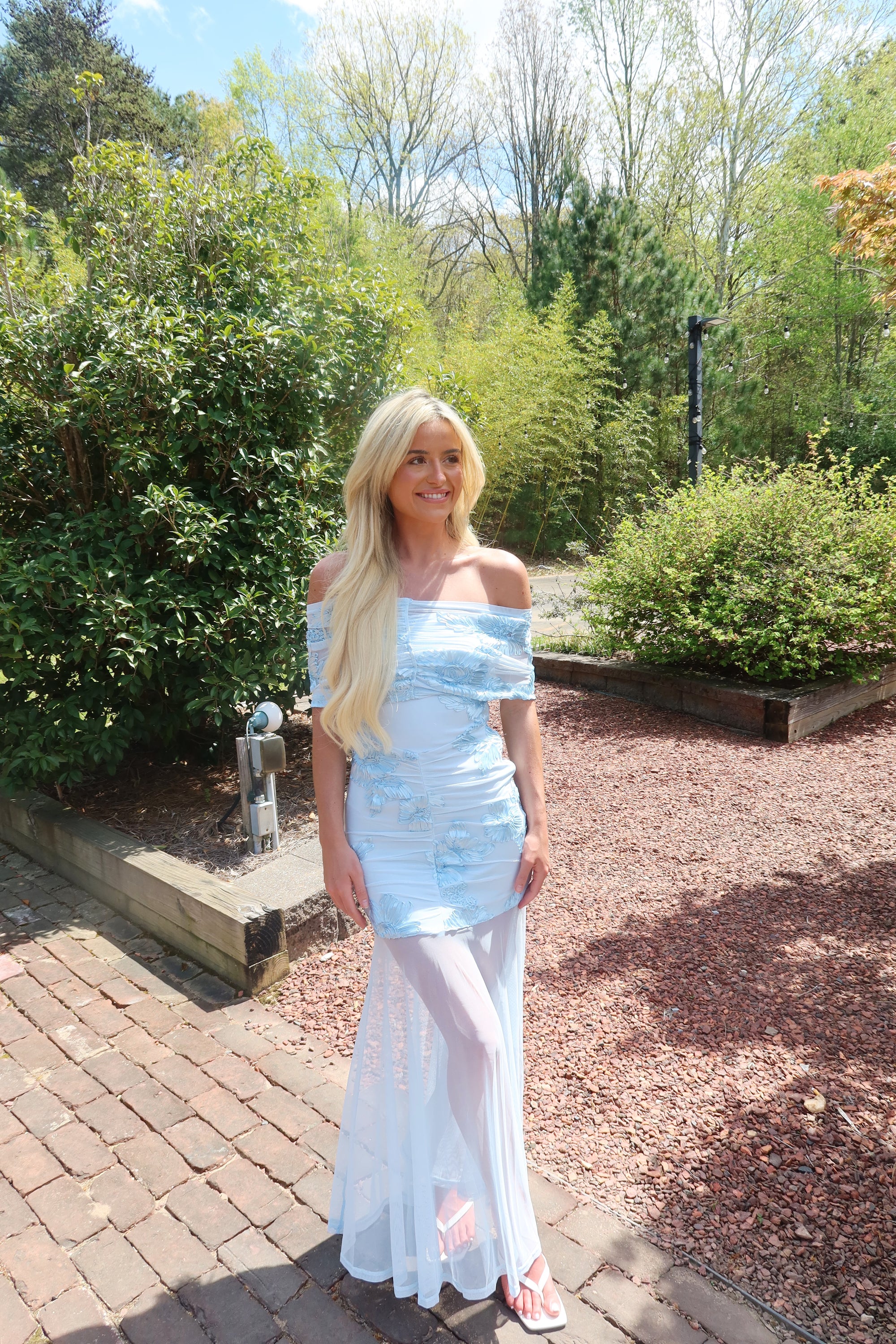 The Something Blue Maxi Dress