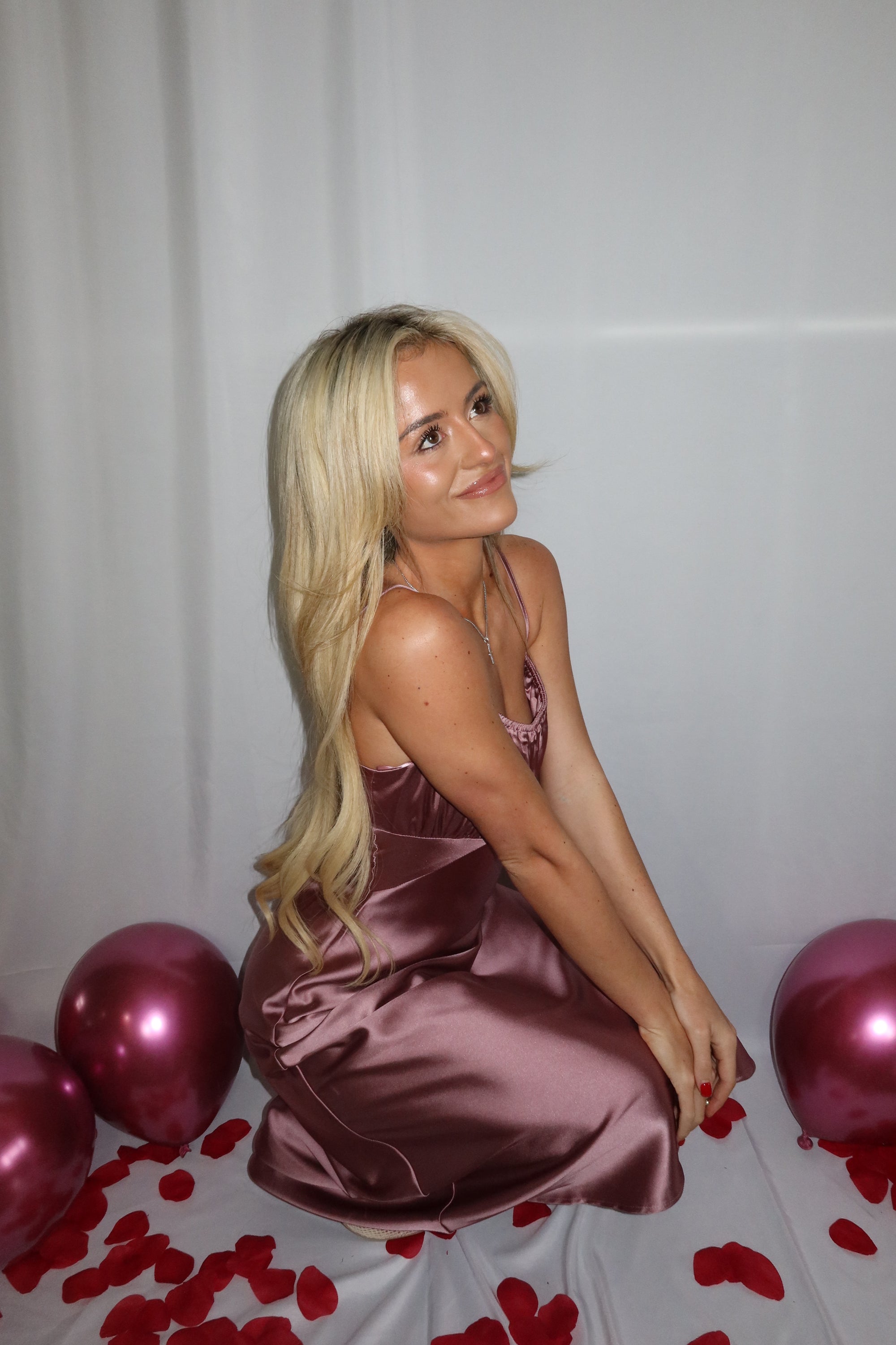 Date Night Slip midi dress