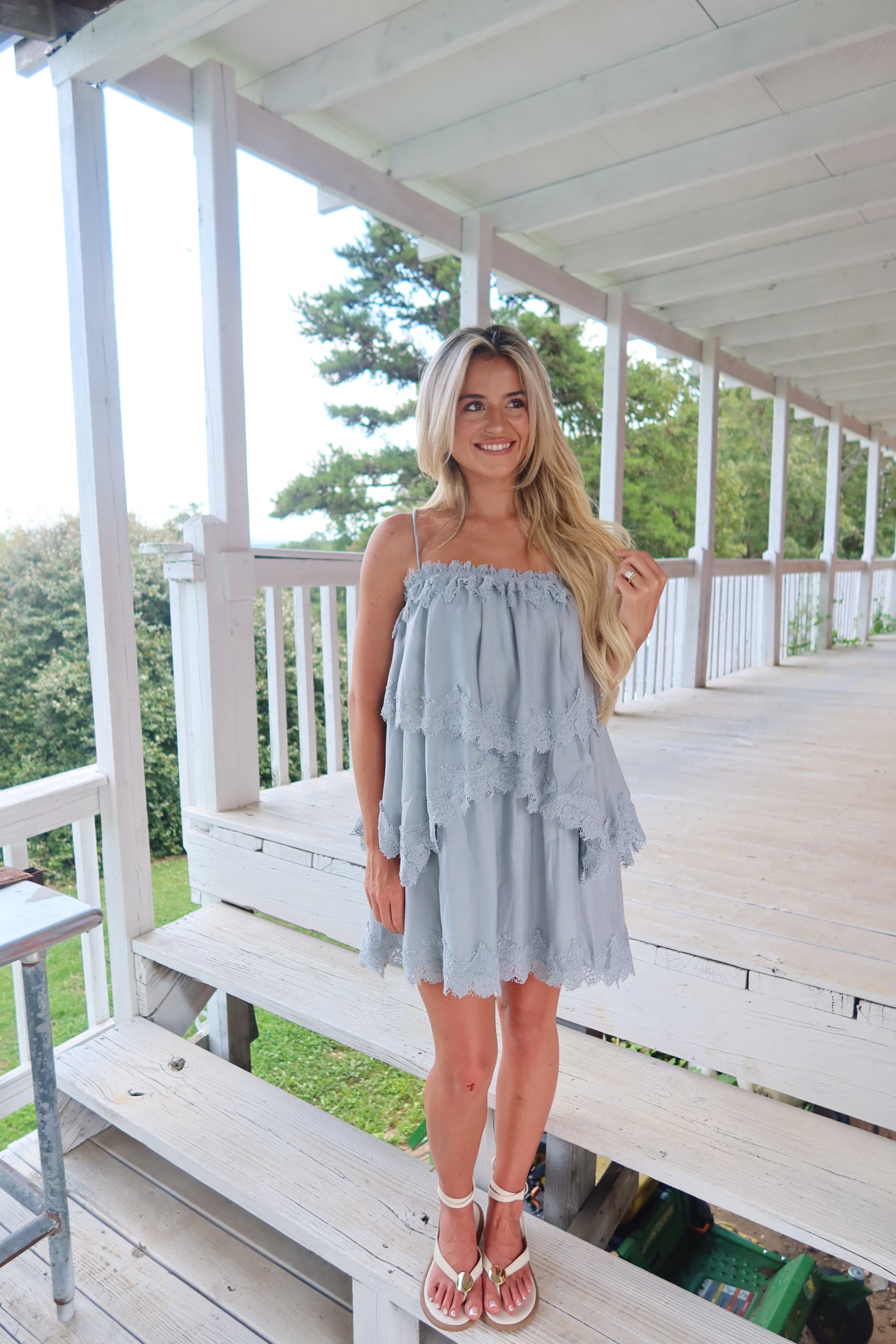 Brighton Tiered Mini Dress