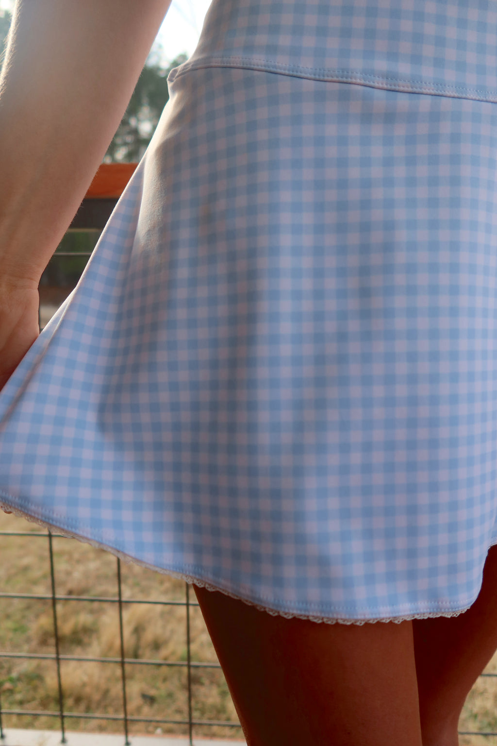 Picnic Gingham Tennis Dress