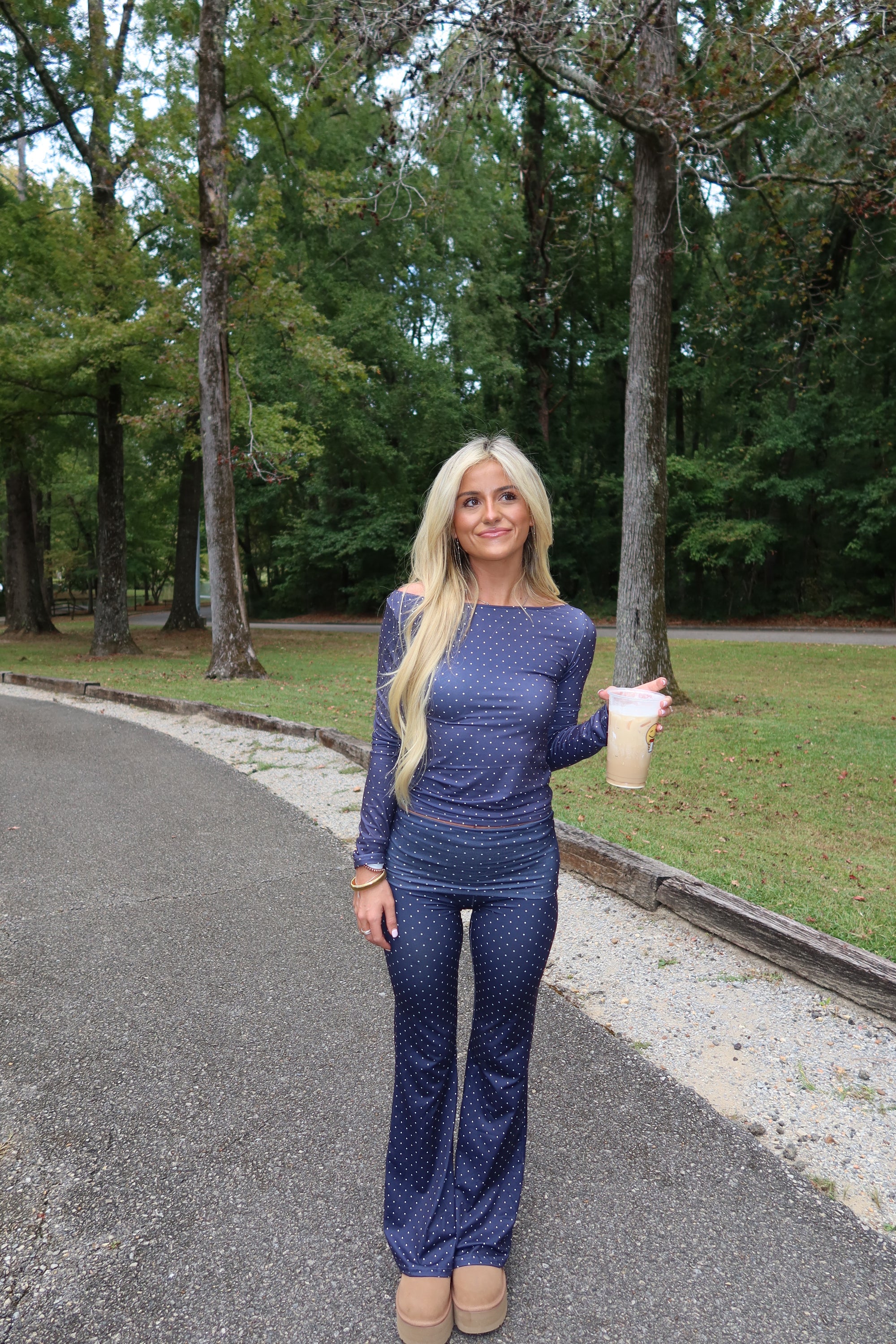 October Nights Foldover Pants