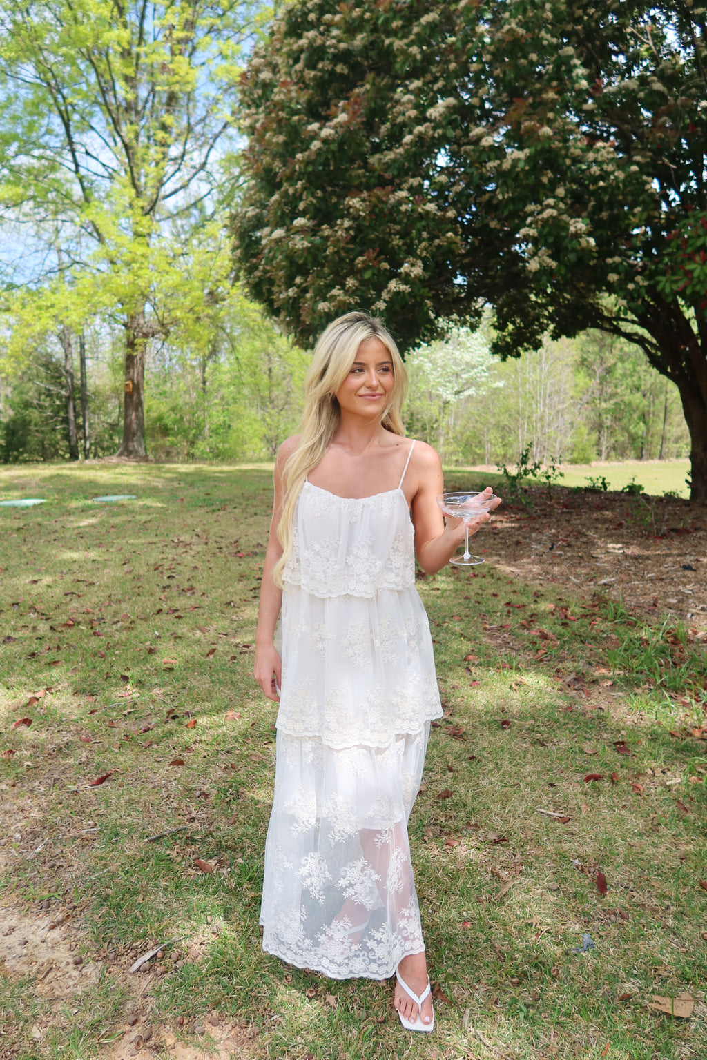The Love Story Tiered Maxi Dress