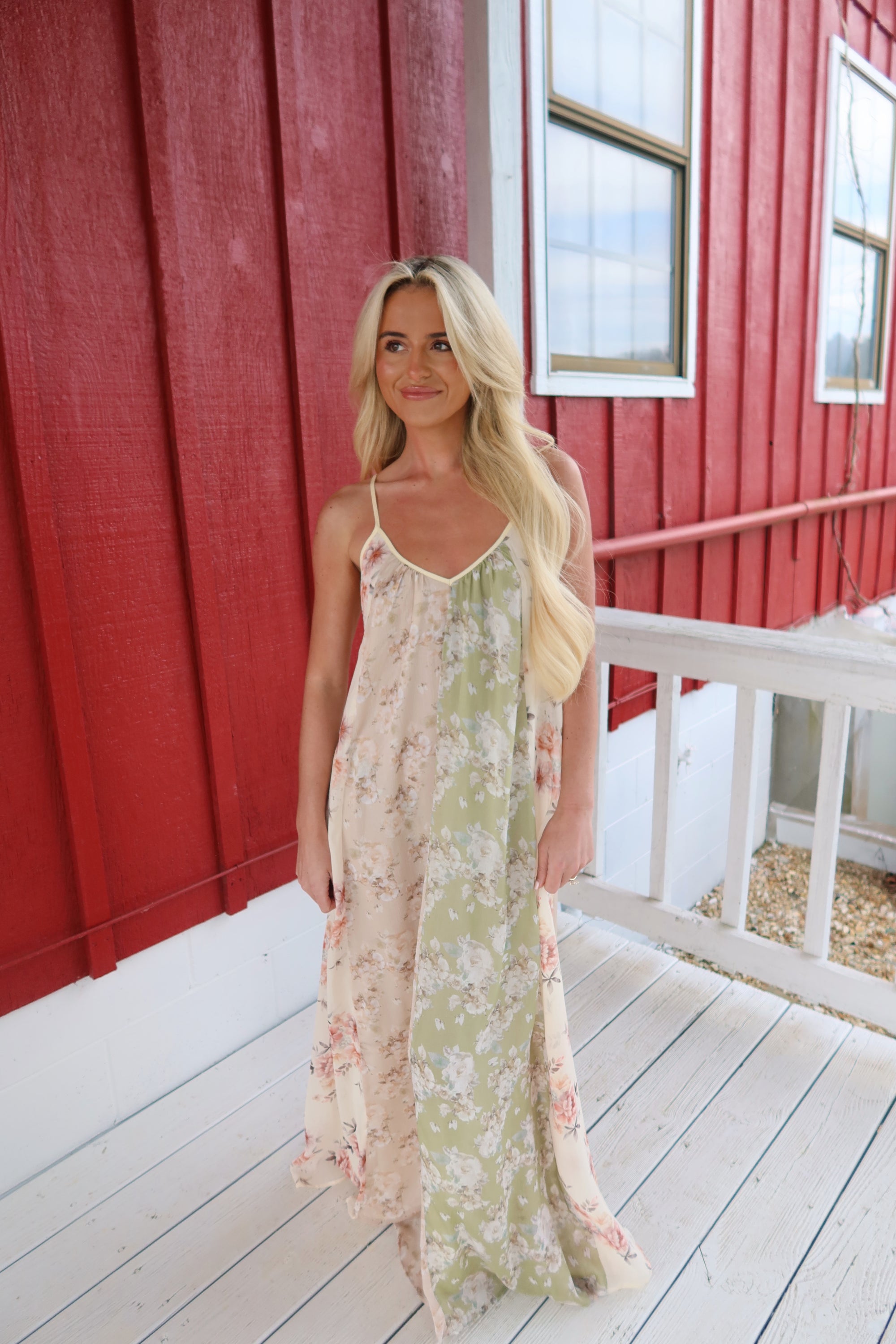 The Lila Garden Maxi