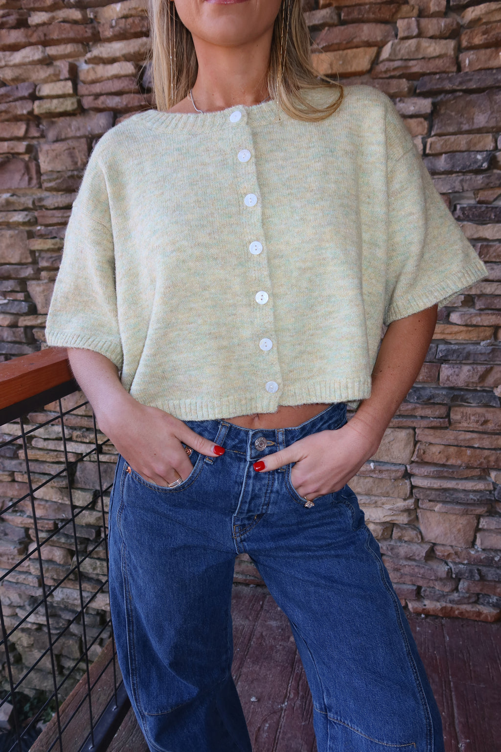 Cora Cardigan (Green)