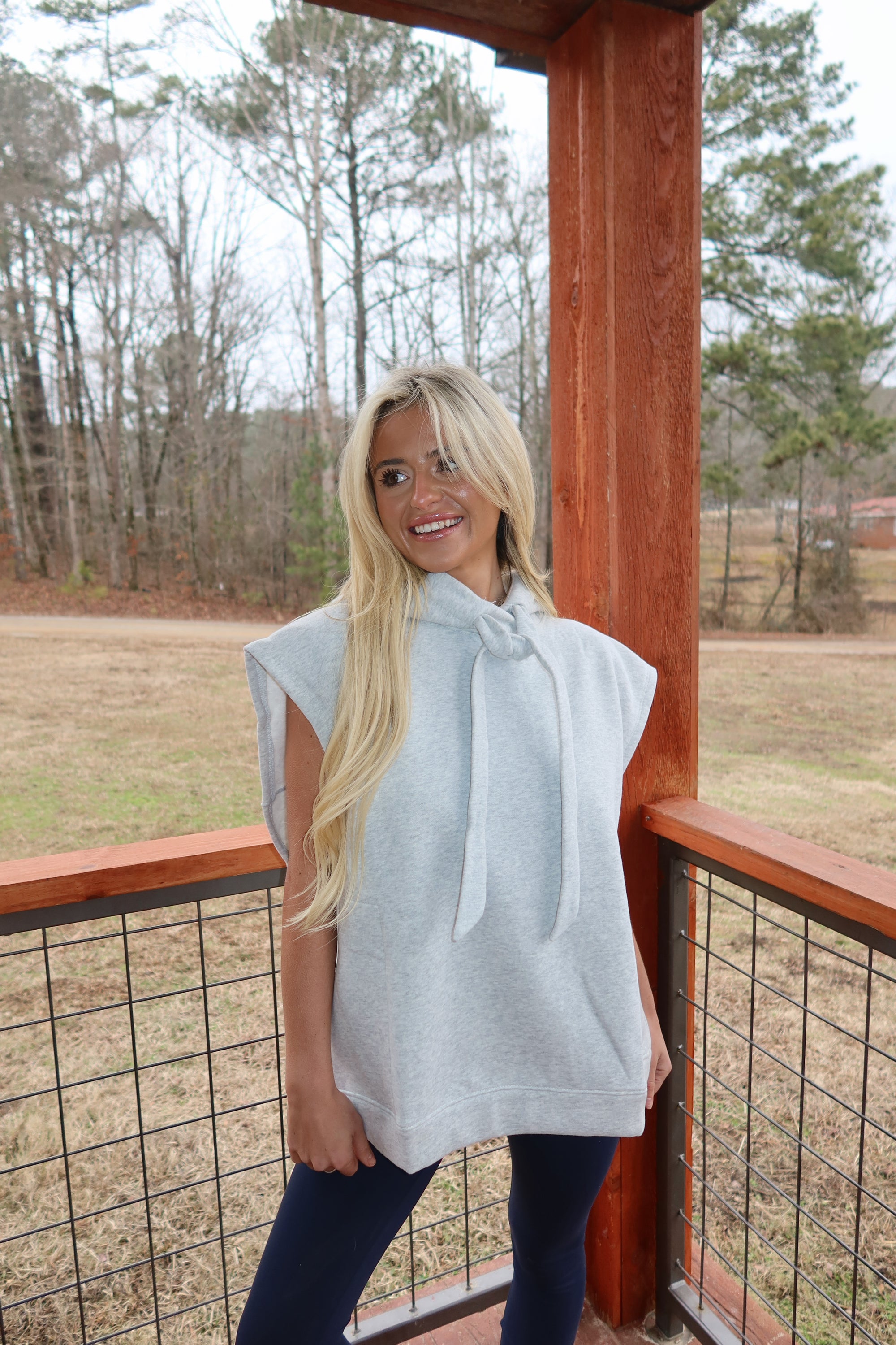 Sports Club Sleeveless Hoodie