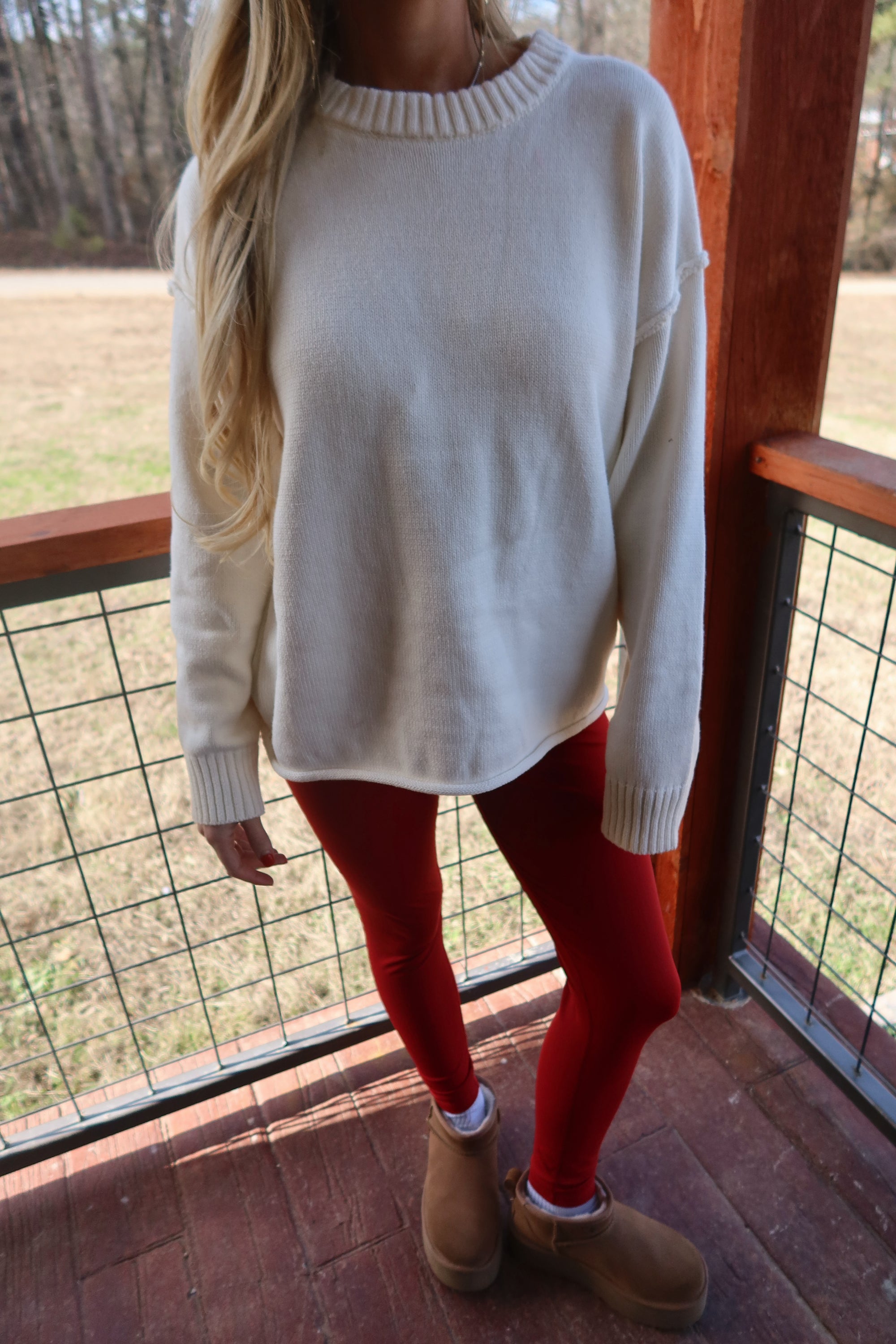 Ivory Ease Sweater