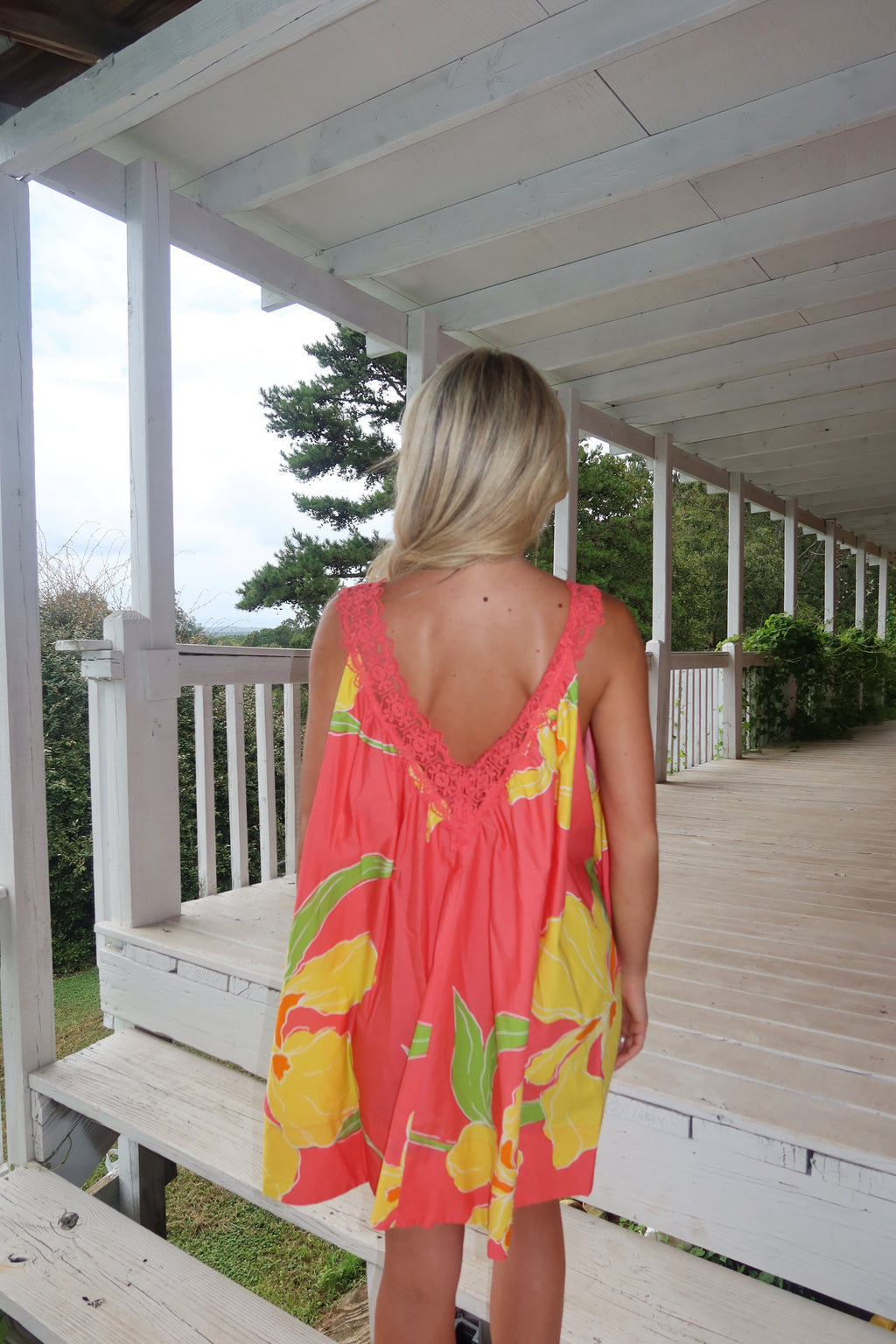 Sylvia Floral Swing Dress