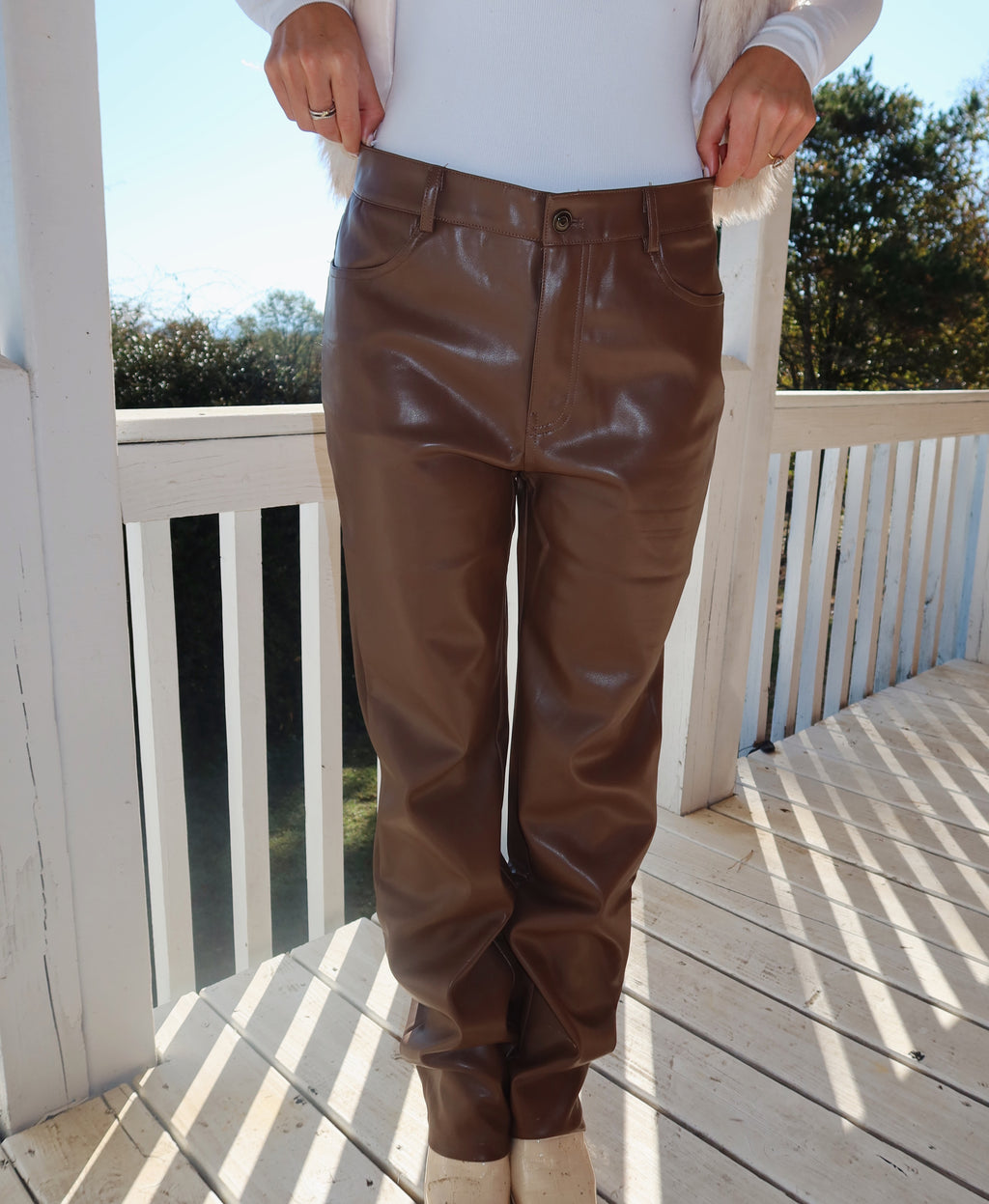 The Elle Leather Pants
