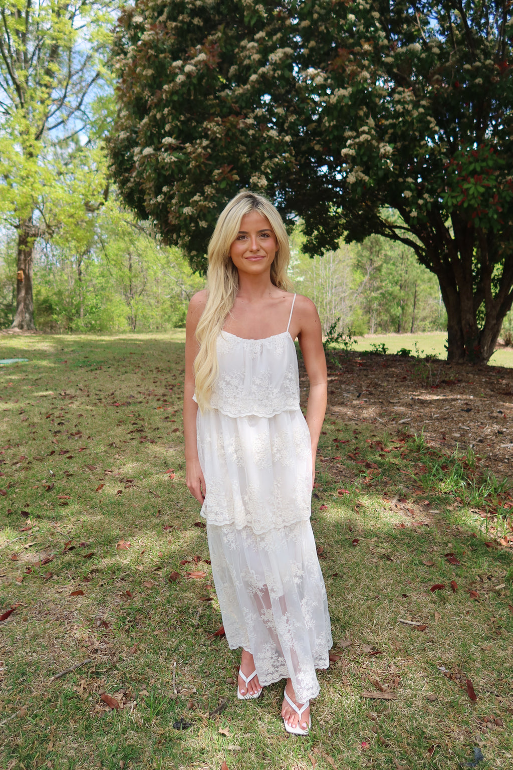 The Love Story Tiered Maxi Dress