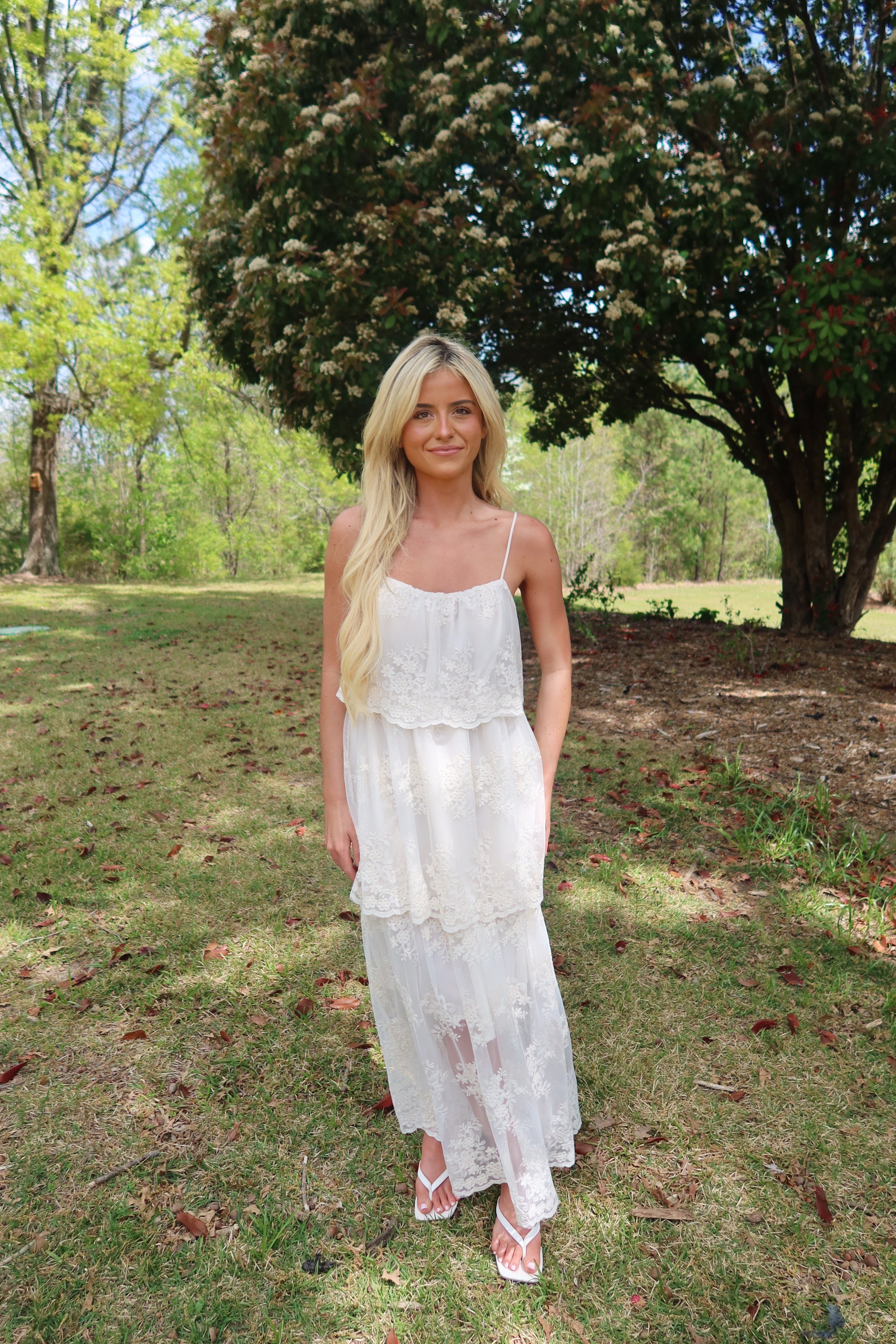 The Love Story Tiered Maxi Dress