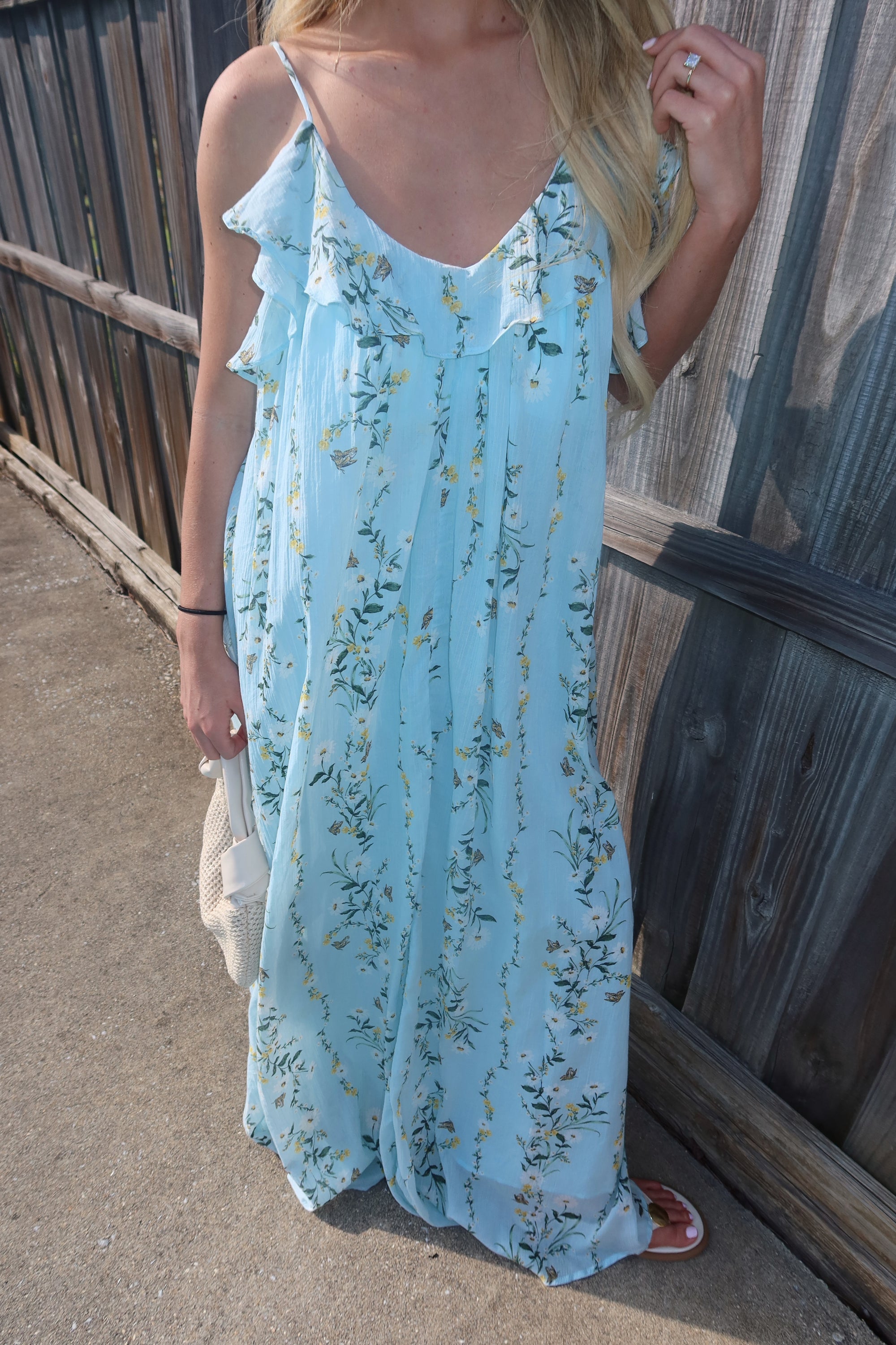 celestine maxi dress Celestine Waist Tie Satin Maxi Dress Light Blue