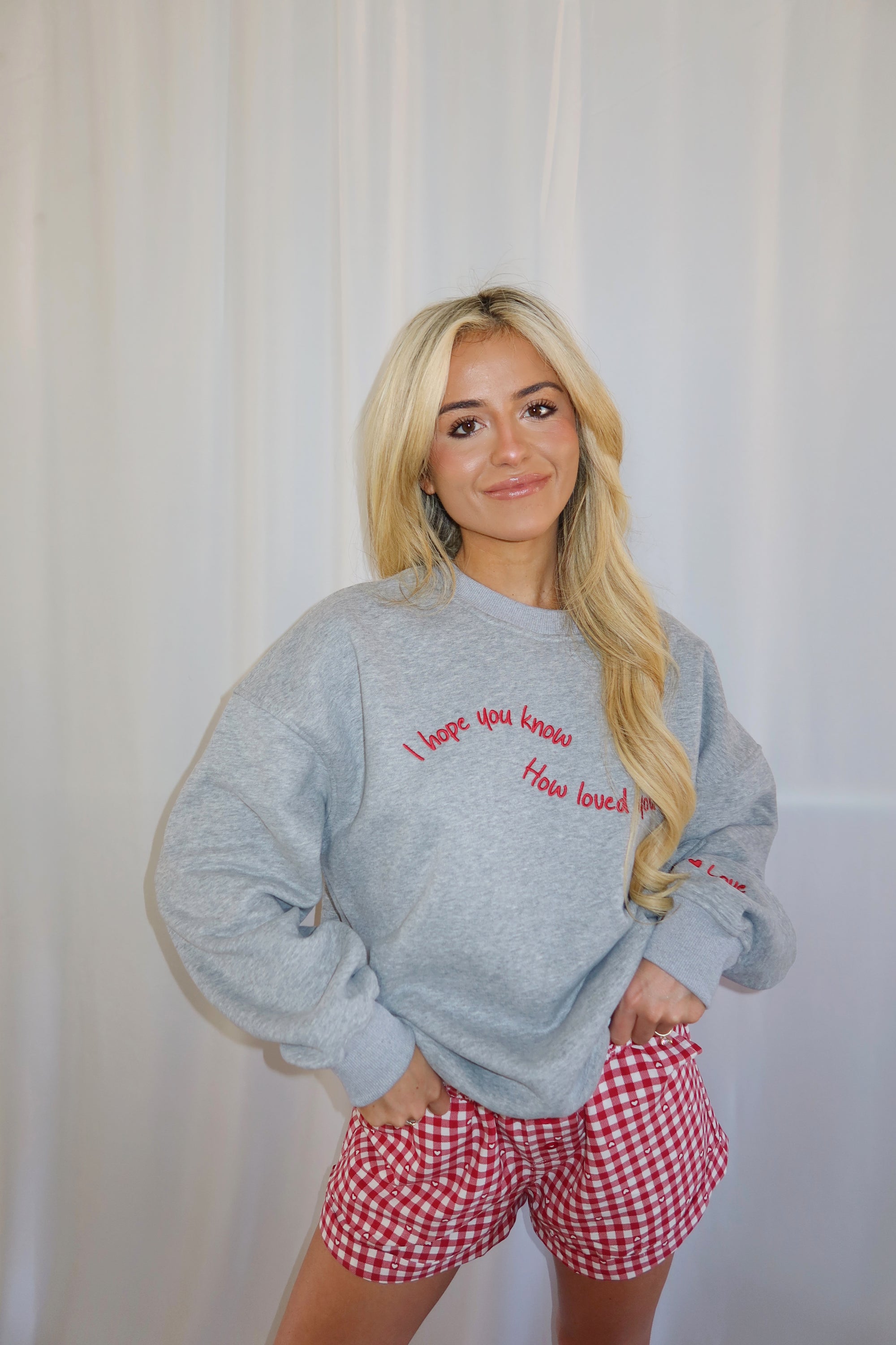 Heart & Gingham Boxer Shorts