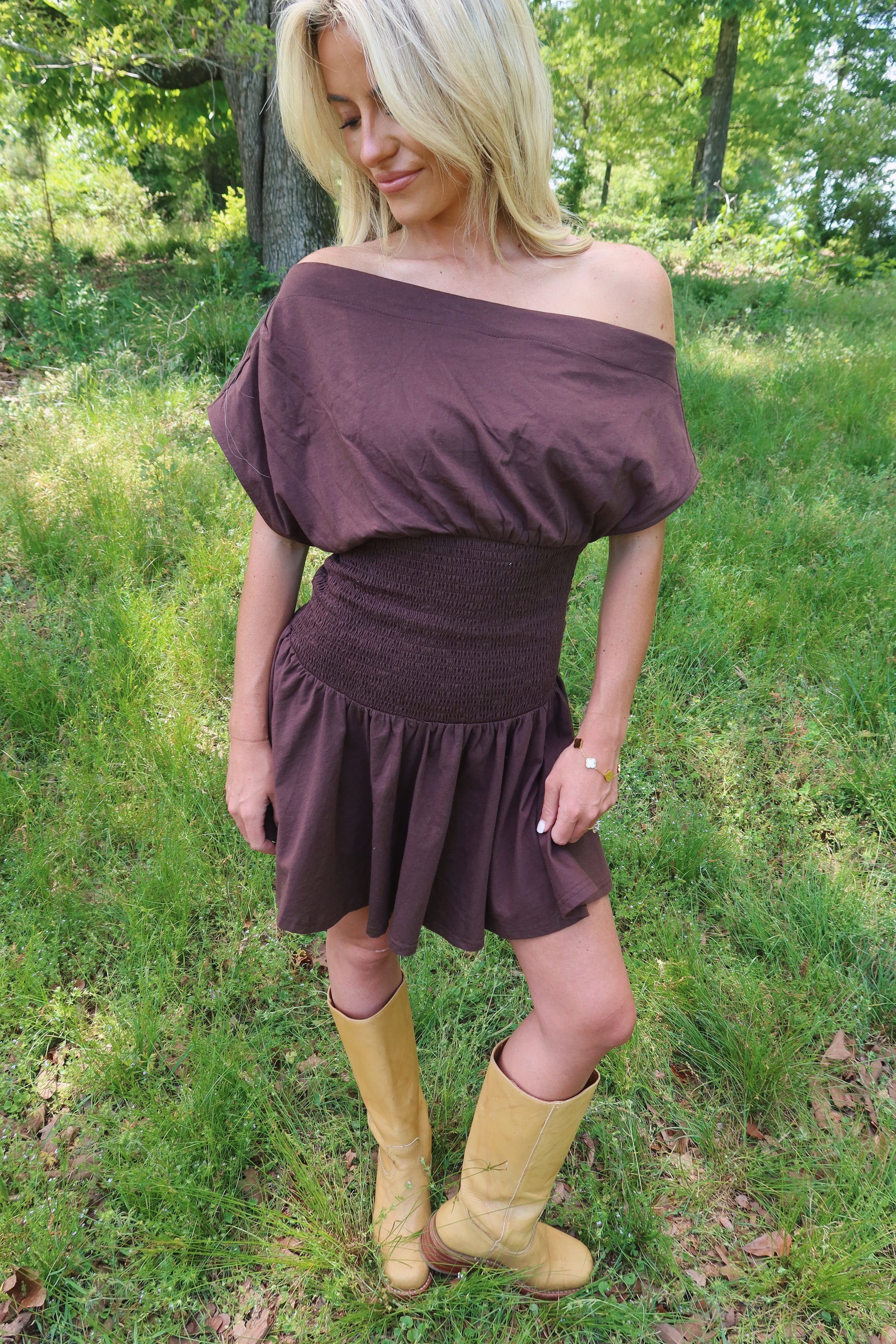 Asha Short Sleeve Mini Dress