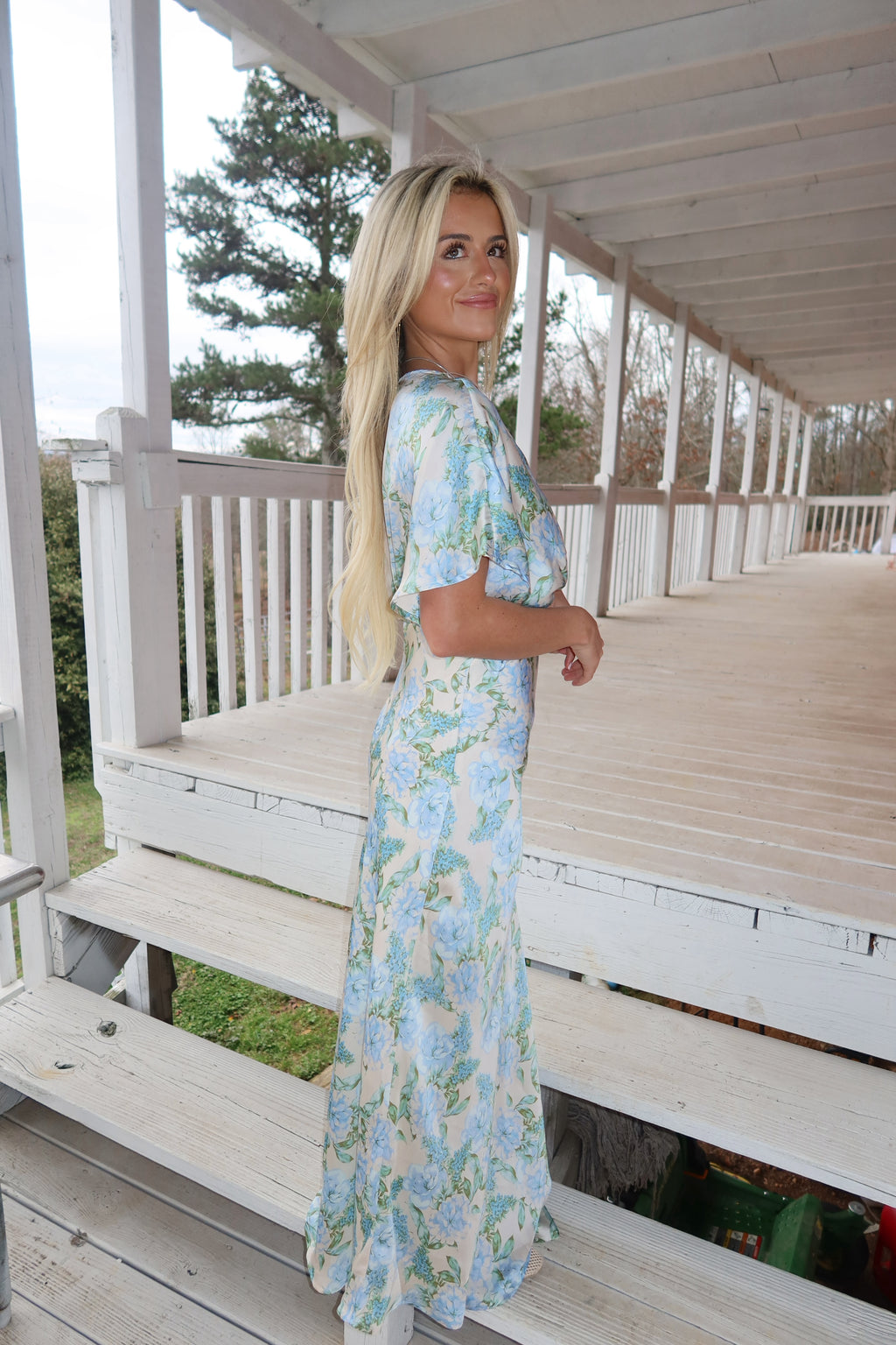 Charlotte Floral Maxi Dress