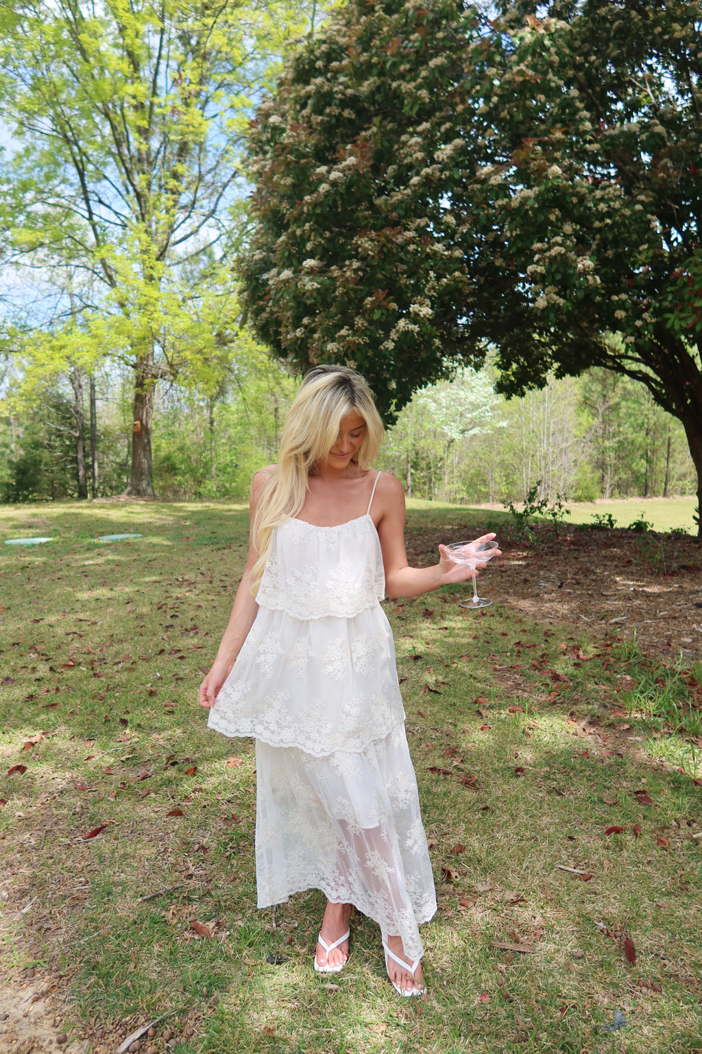 The Love Story Tiered Maxi Dress