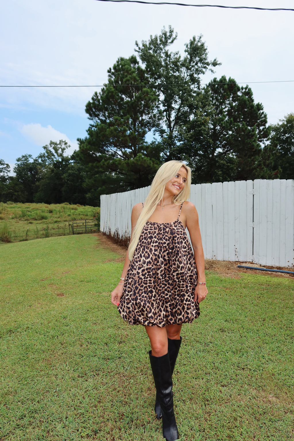 Leopard Bubble Mini